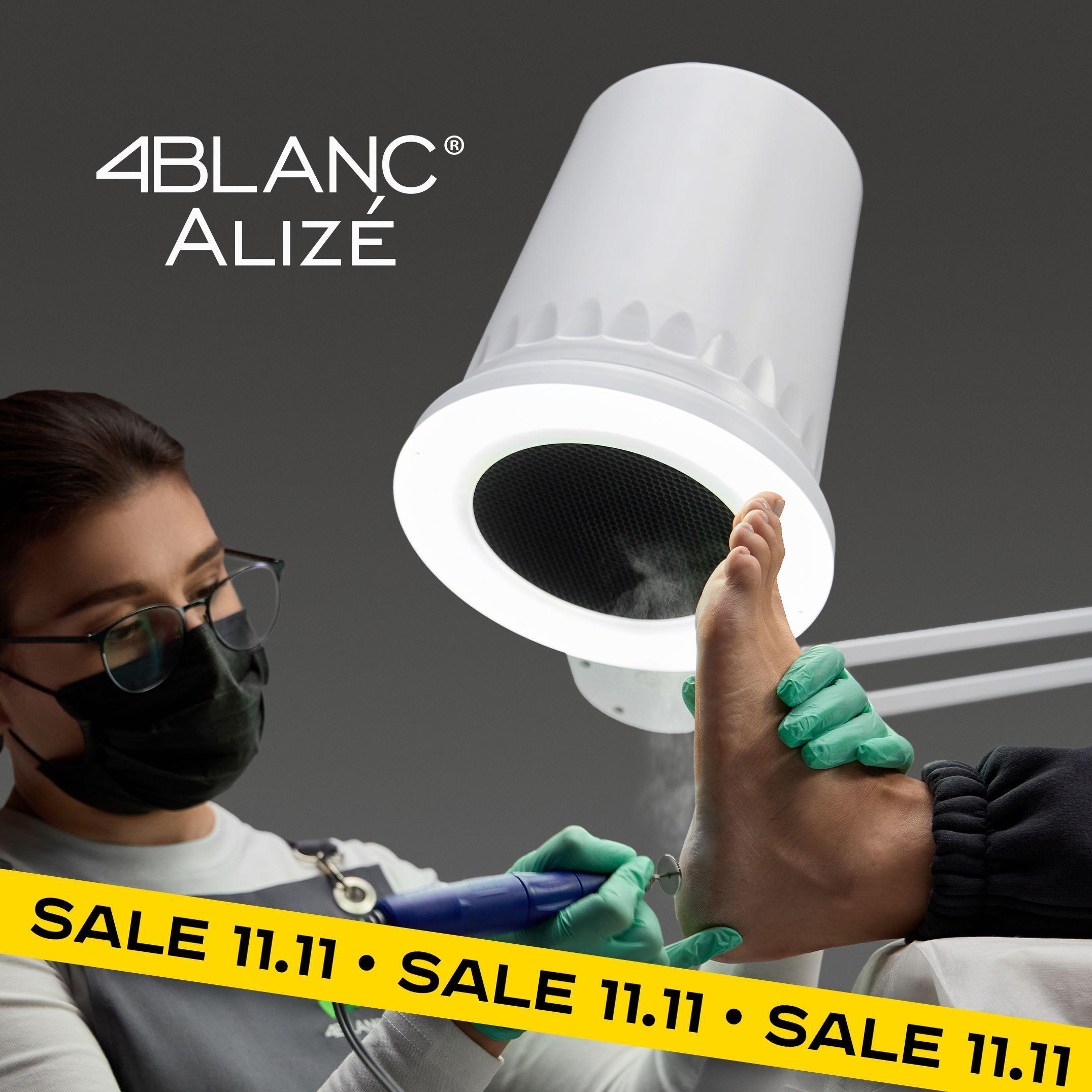 4BLANC Пылесос Alize для педикюра с фильтром и LED лампой