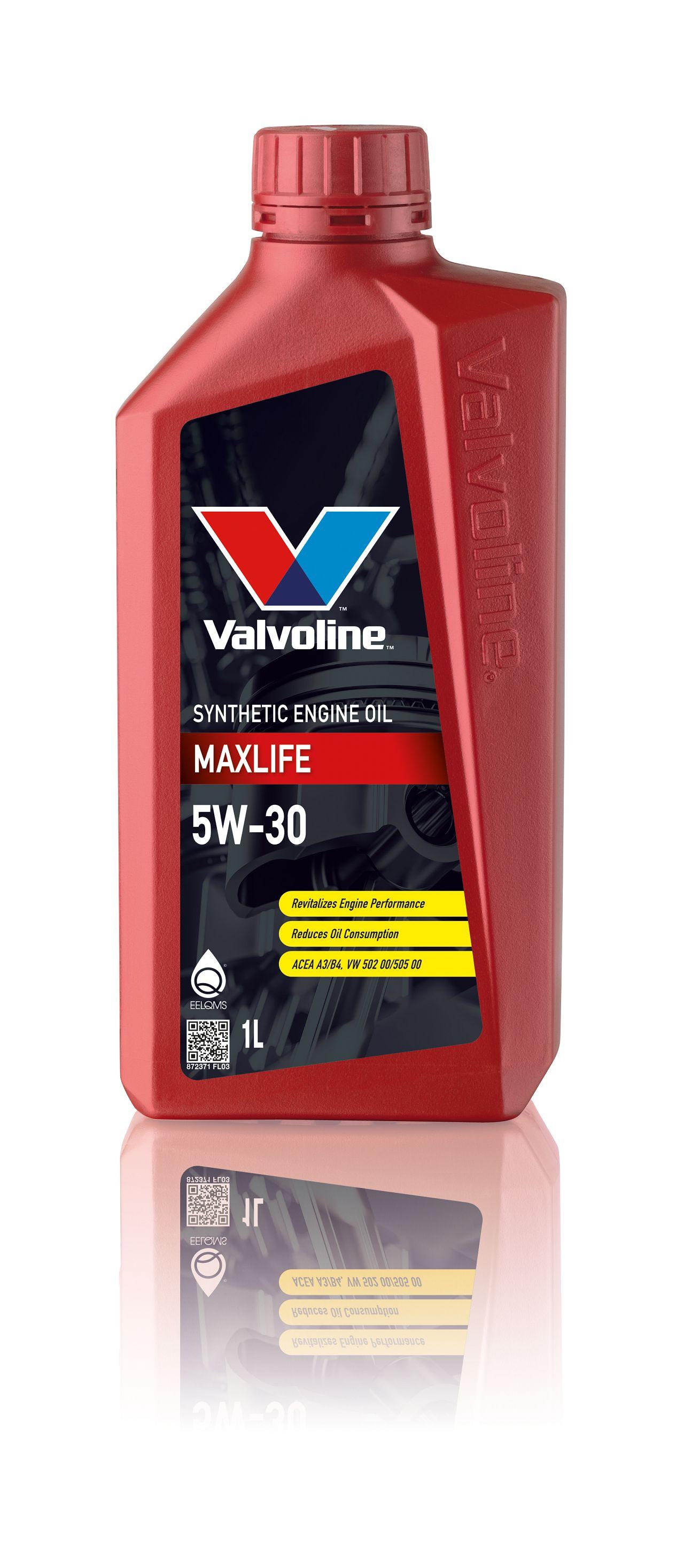 Valvoline MAXLIFE 5W-30 Масло моторное, Синтетическое, 1 л