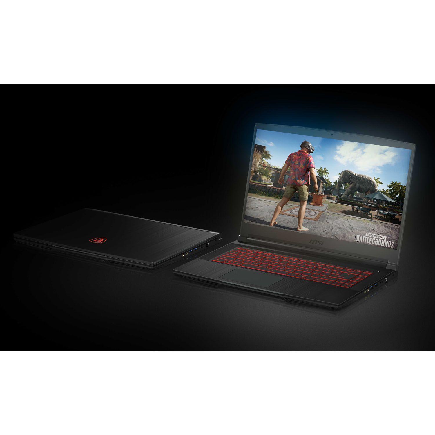 MSI рыцарский  GF63 Игровой ноутбук 15.6", Intel Core i5-8300H, RAM 16 ГБ, SSD, NVIDIA GeForce GTX 1050 (4 Гб), Windows Pro, Английская раскладка