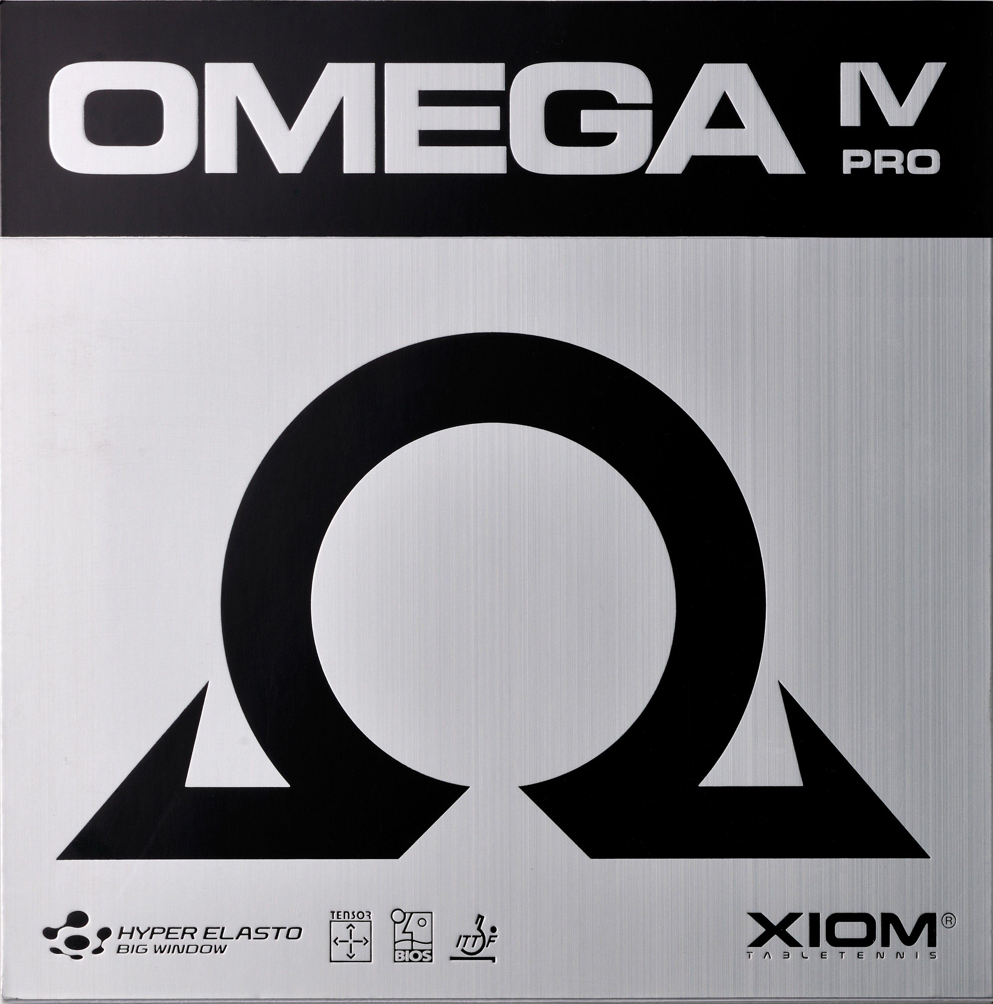 Накладка для ракетки Xiom Omega IV Pro max black