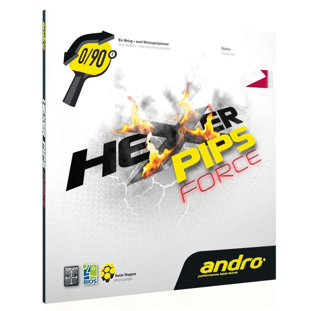 Накладка для ракетки Andro Hexer Pips Force 1.9 red