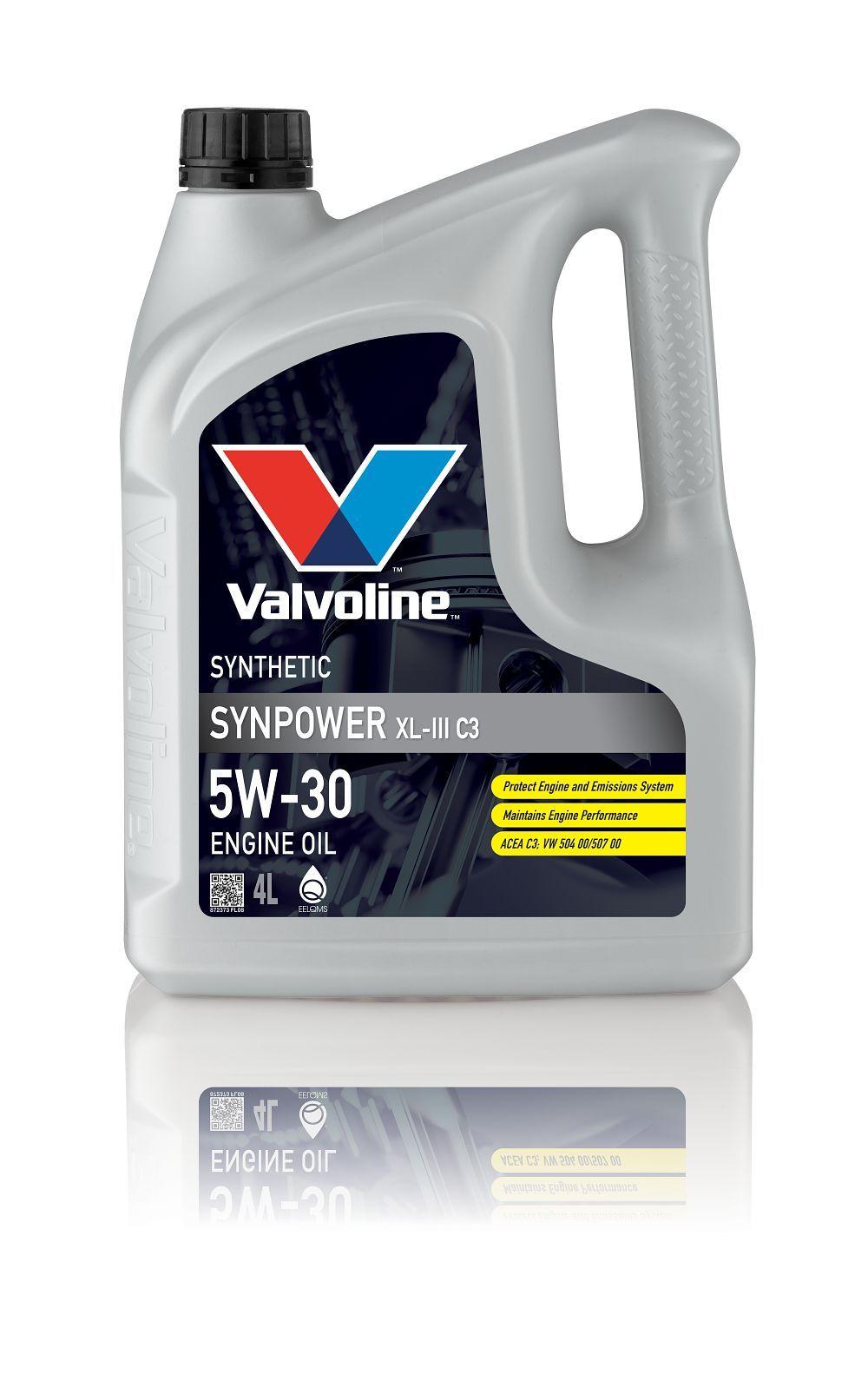 Valvoline SYNPOWER XL-III C3 5W-30 Масло моторное, Синтетическое, 4 л