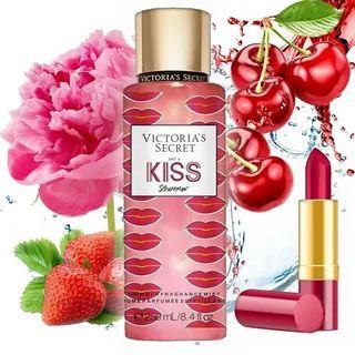 Парфюмированный мист Victoria's Secret спрей для тела Just a Kiss , Восхитительный блеск Шиммер250 мл 250 мл