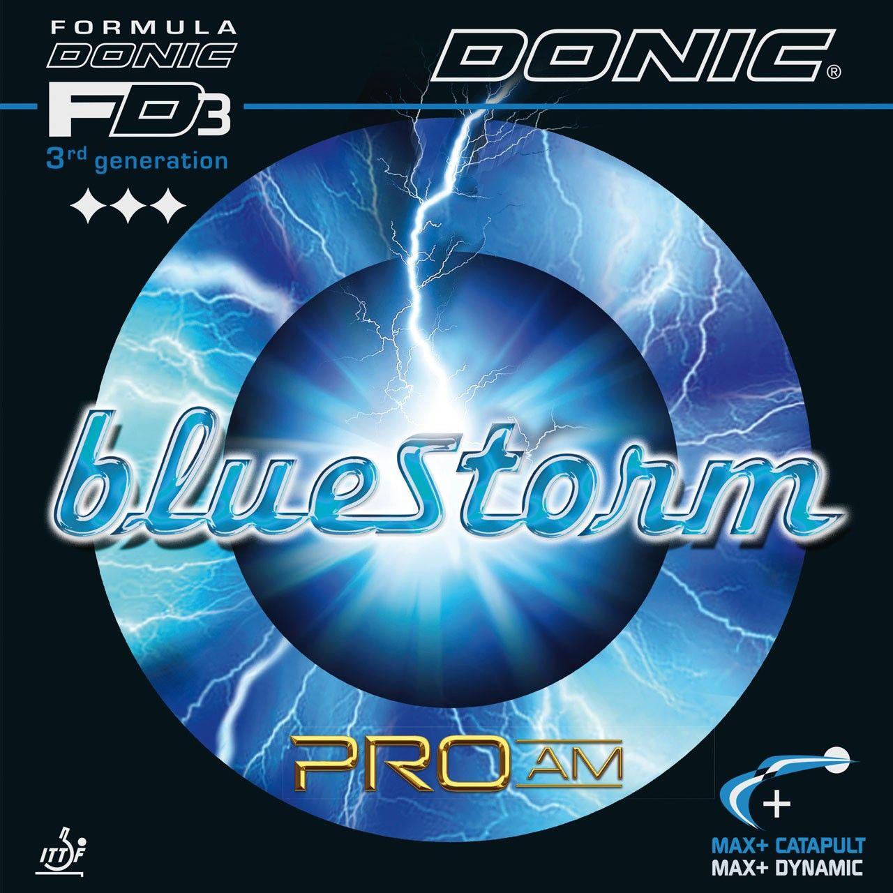 Накладка для ракетки Donic Bluestorm Pro AM max red