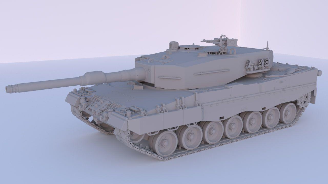 Leopard 2A4 Сборная модель в масштабе 1:72