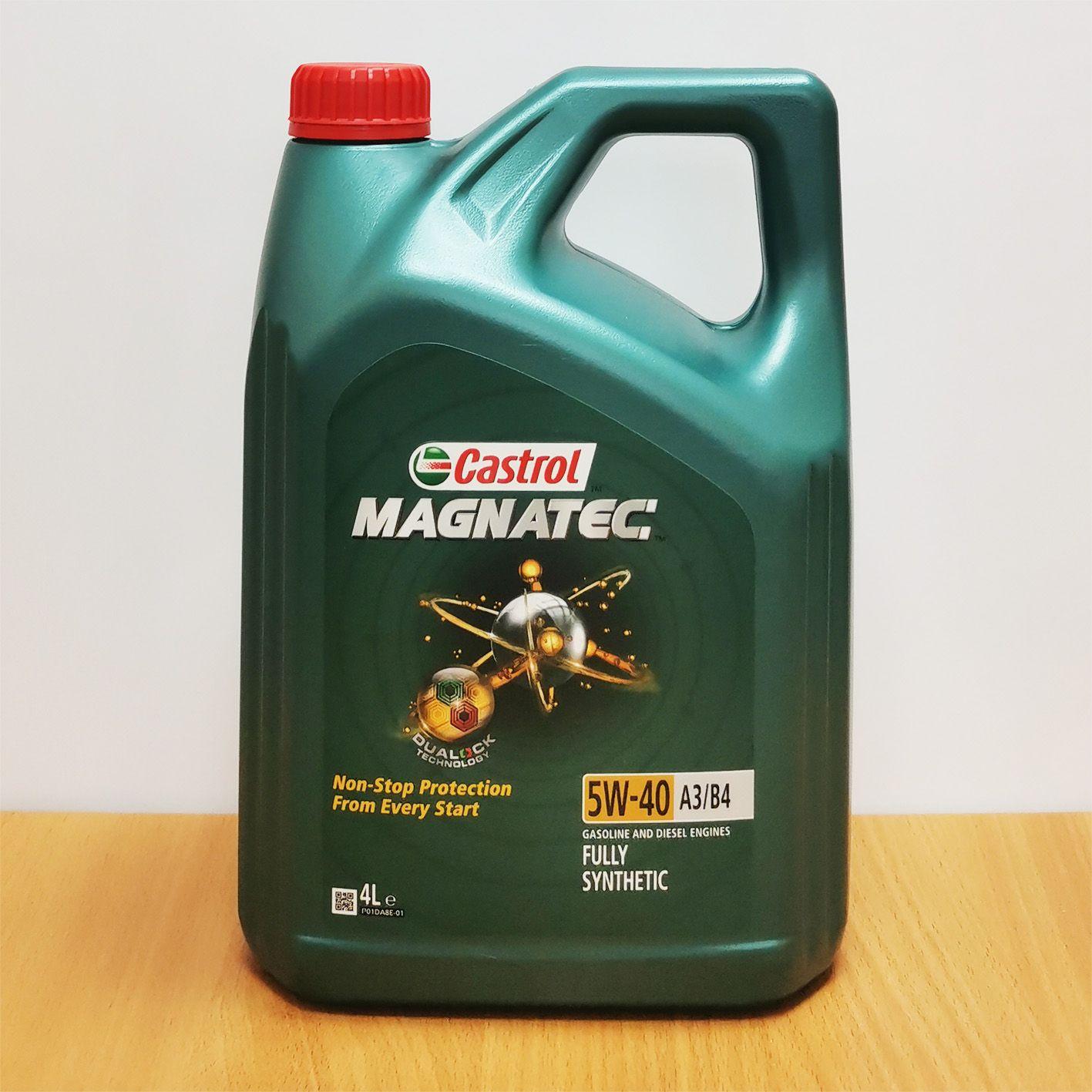 Castrol Castrol MAGNATEC 5W-40 Масло моторное, Синтетическое, 4 л