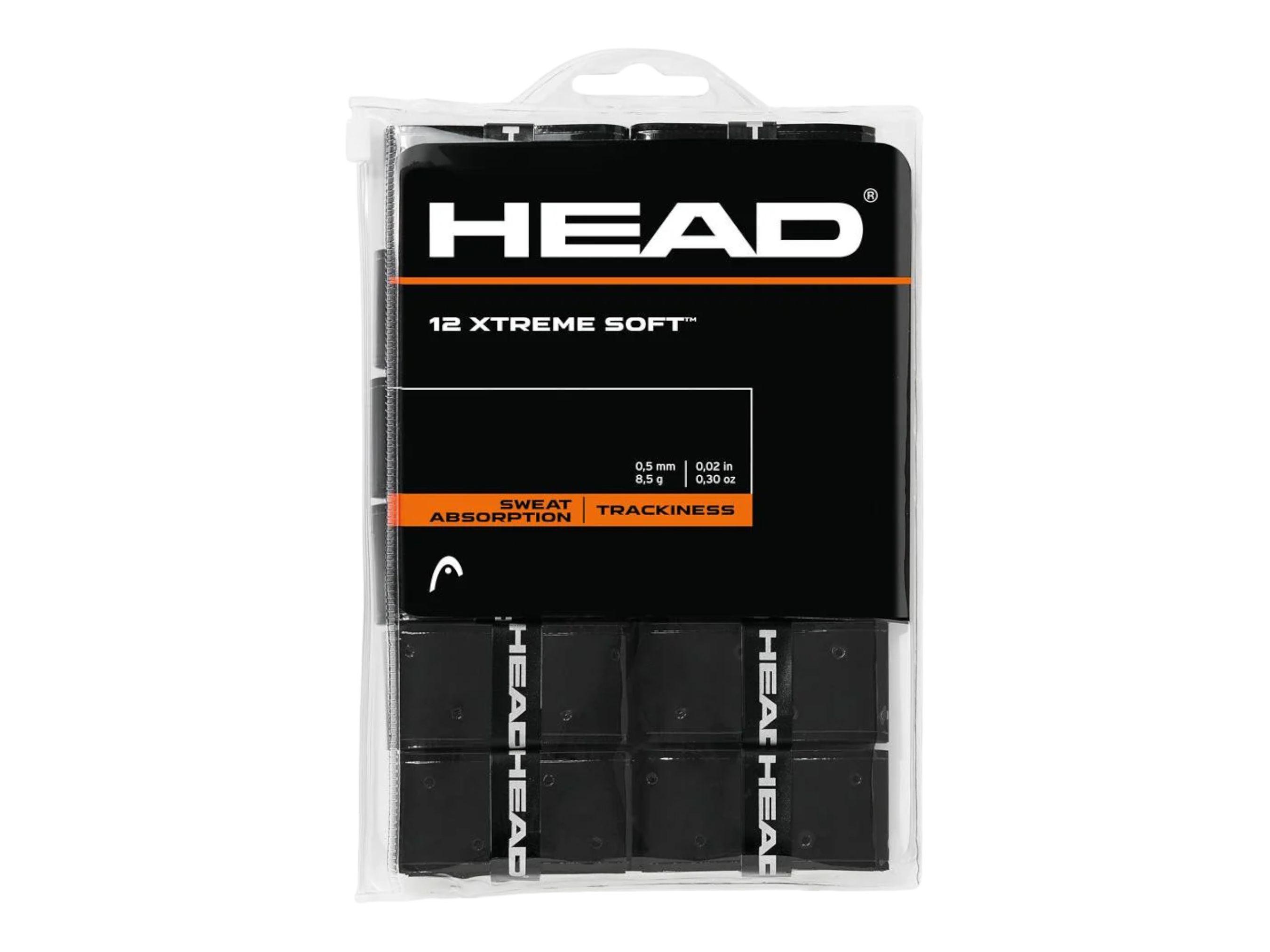 Намотка овергрип HEAD XTREME SOFT Р12 Черный