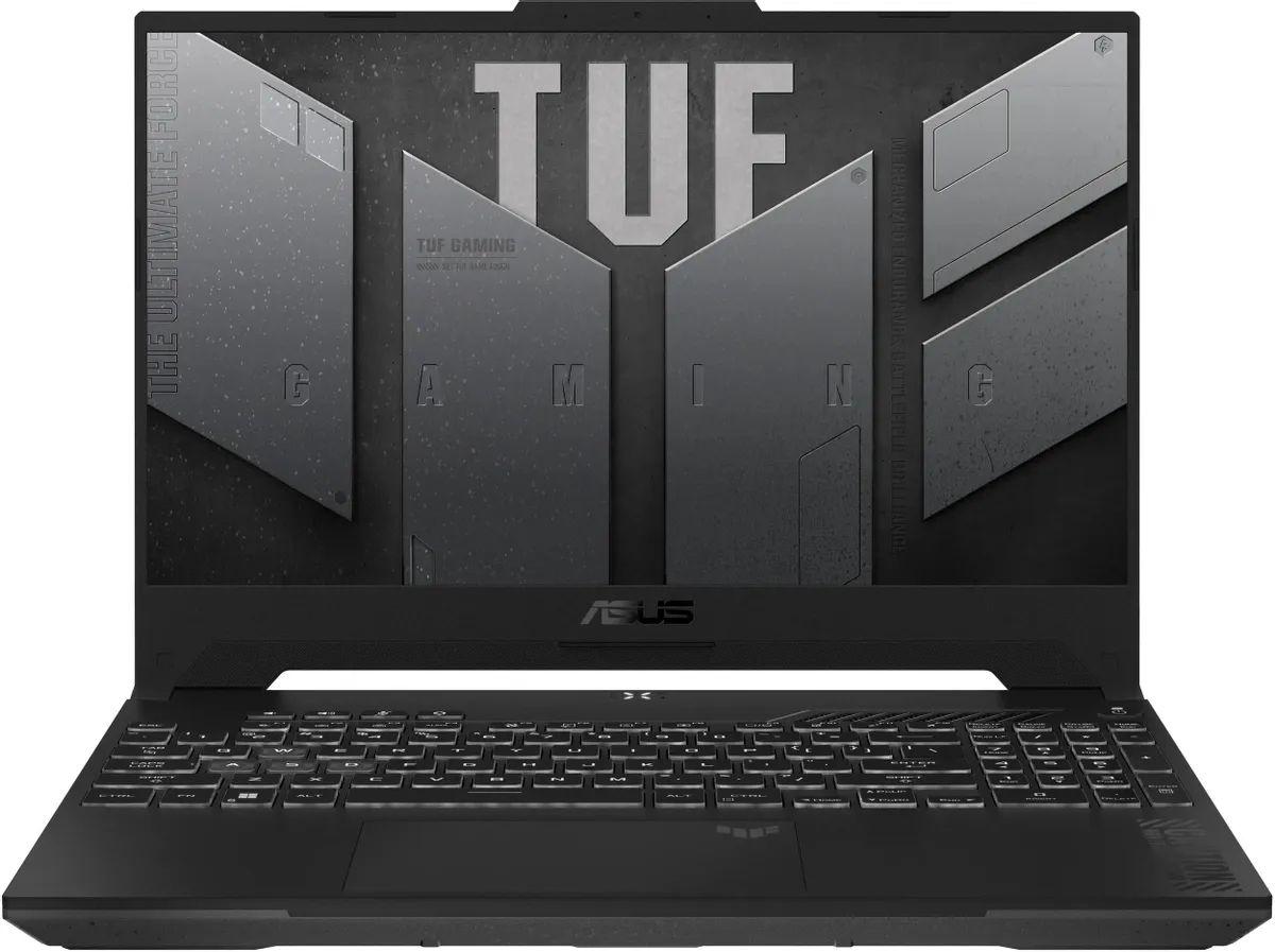 ASUS TUF Gaming A15 FA507NU-LP141 Игровой ноутбук 15.6", AMD Ryzen 5 7535HS, RAM 16 ГБ, SSD 512 ГБ, NVIDIA GeForce RTX 4050 для ноутбуков (6 Гб), Без системы, (90NR0EB5-M00FN0), серый, Русская раскладка