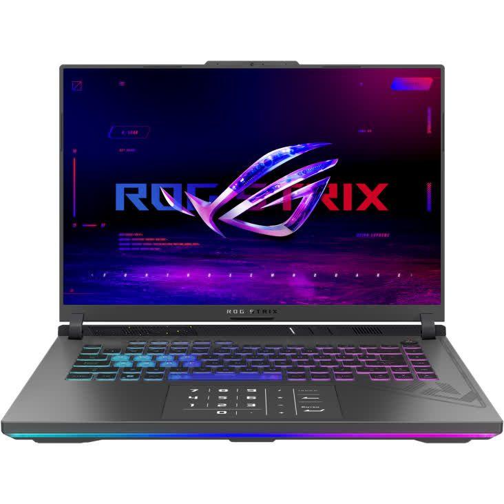 ASUS ROG Strix G16 G614JZ-N3084 Игровой ноутбук 16", Intel Core i9-13980HX, RAM 16 ГБ, SSD 1024 ГБ, NVIDIA GeForce RTX 4080 для ноутбуков (12 Гб), Без системы, (90NR0CZ1-M007V0), черный, Русская раскладка