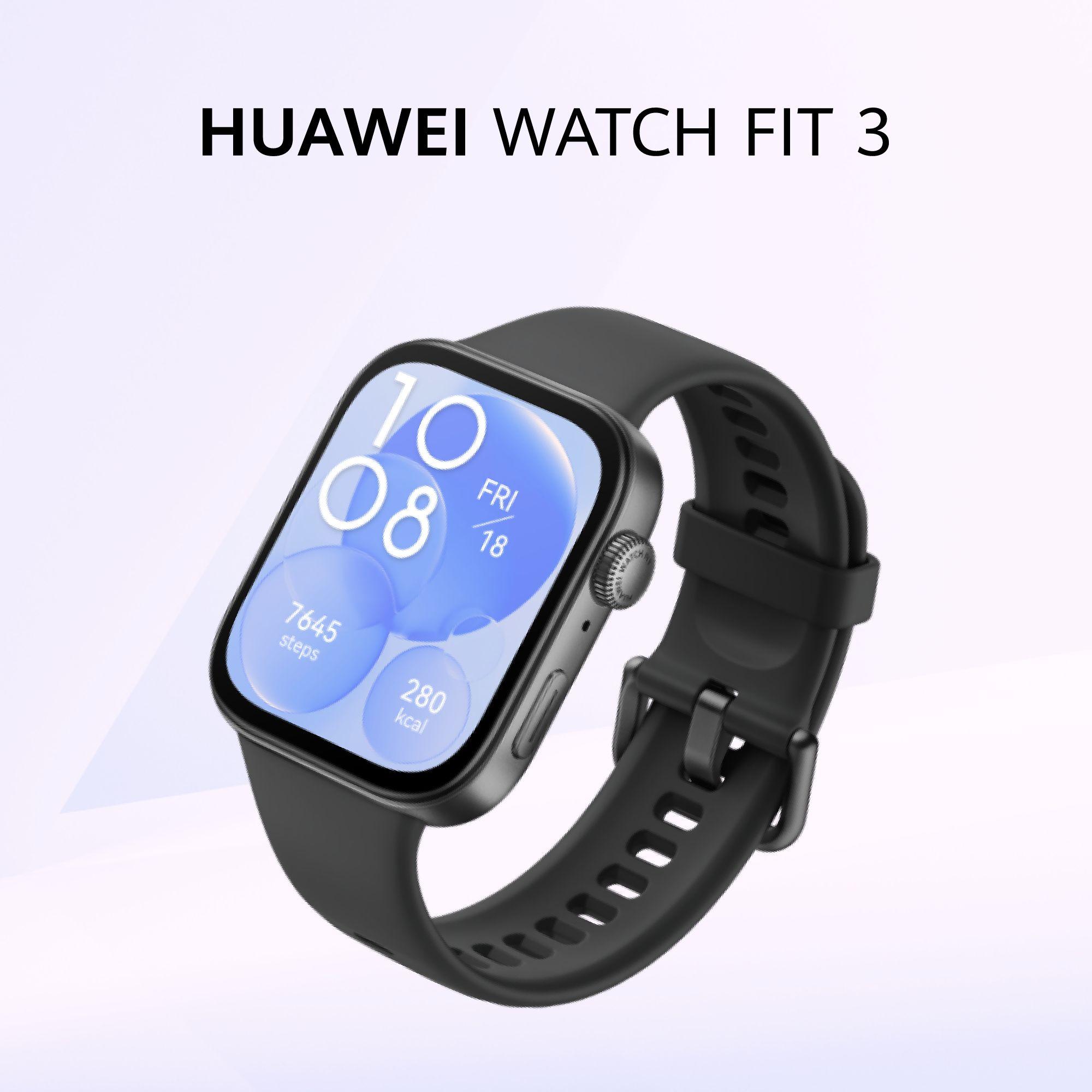 HUAWEI Умные часы WATCH FIT 3, Черный