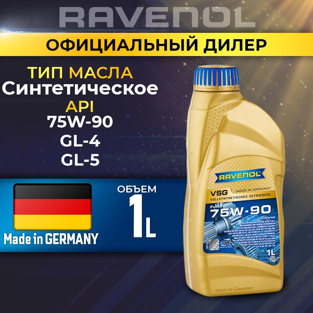 Масло трансмиссионное RAVENOL 75W-90 син. VSG 1л