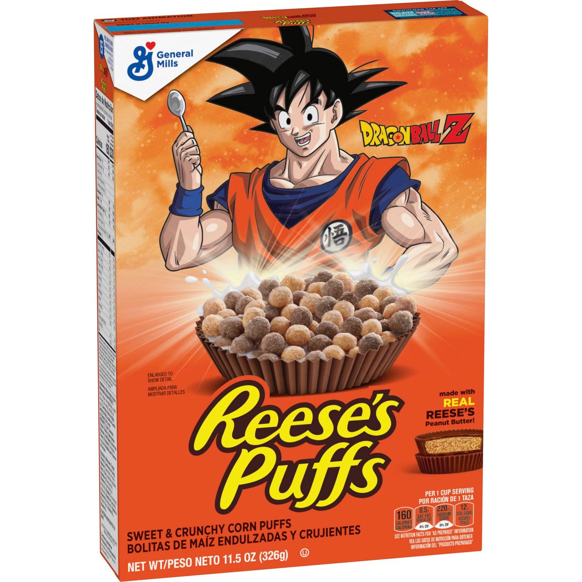 Готовый завтрак Reese's Big Puffs Dragon Ball Z 326 гр, США