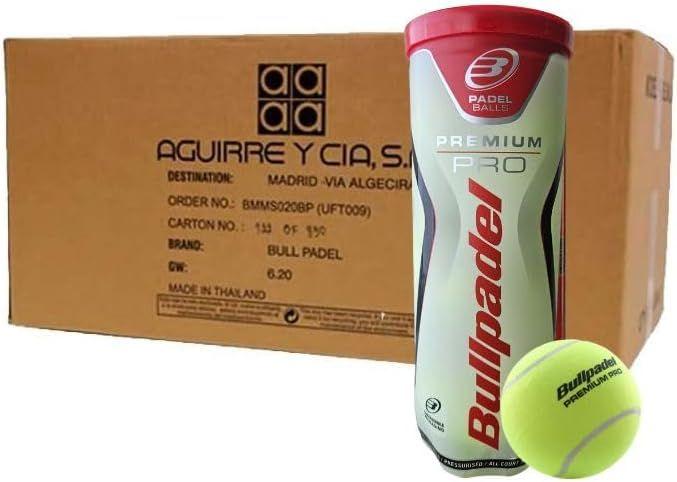 Bullpadel | Коробка мячей для падел тенниса BULLPADEL PREMIUM PRO коробка (24 банки)