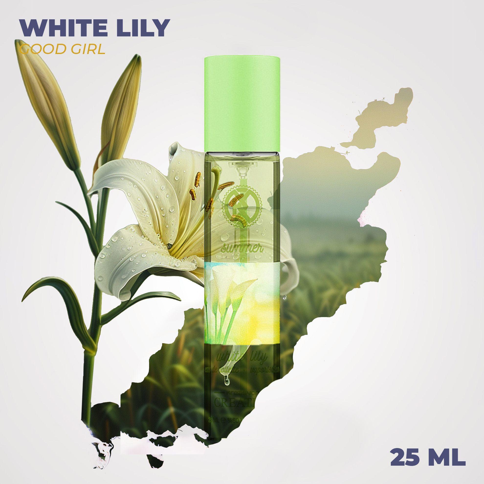 Туалетная вода женская Kreasyon Creation White Lily Белая лилия / Good girl Гуд Герл edt 25 мл