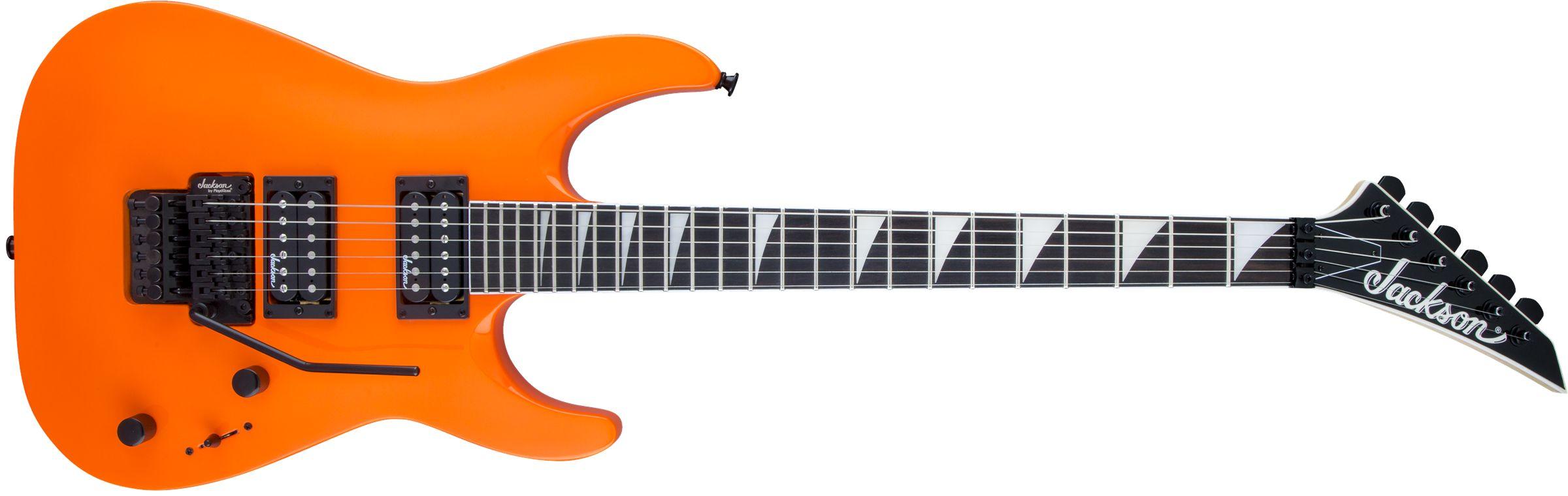 Jackson | Jackson Электрогитара JS Series Dinky Arch Top JS32 DKA, Amaranth Fingerboard, Neon Orange 6-струнная, корпус Тополь 4/4