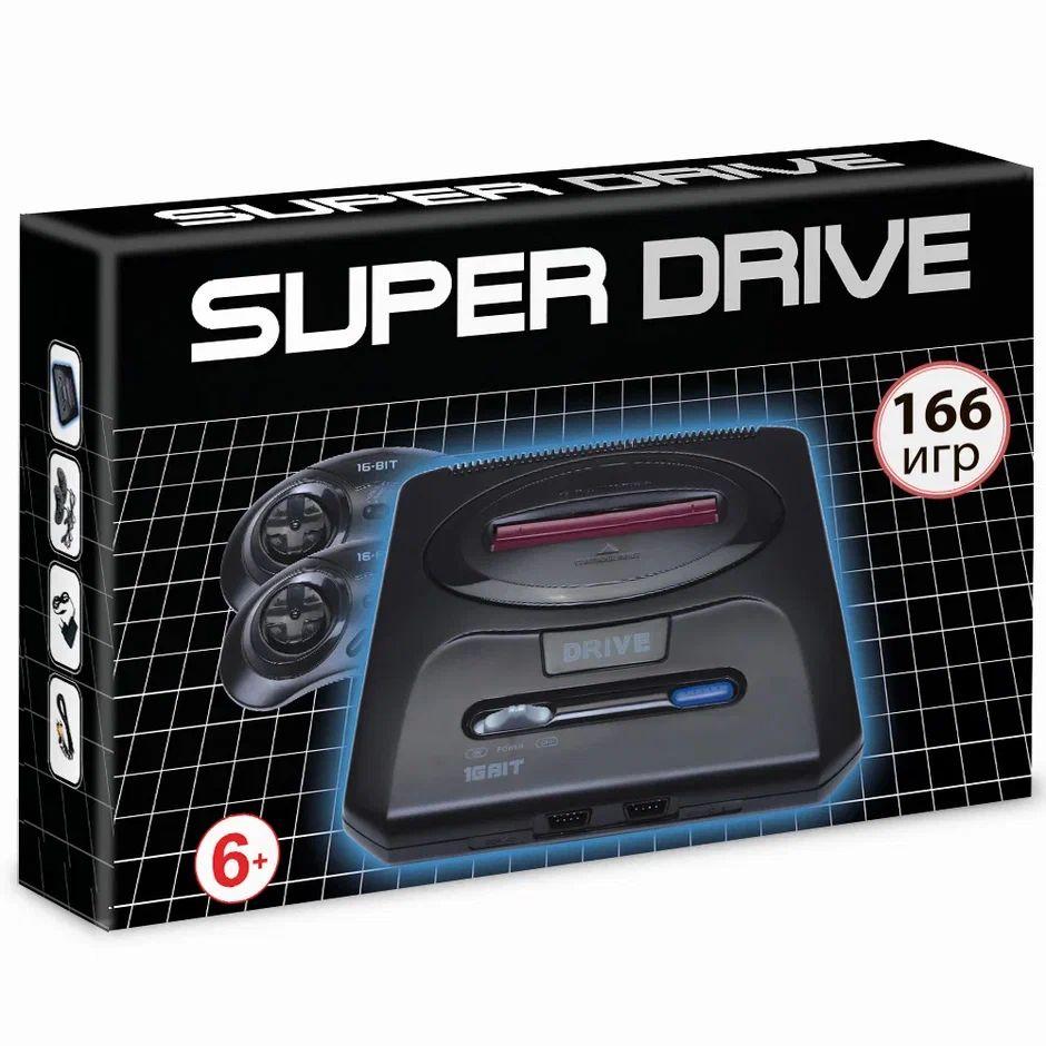 Игровая приставка 16-bit Super Drive Classic (166 игр)