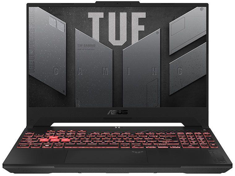 ASUS TUF Gaming A15 Игровой ноутбук 15.60", AMD Ryzen 5 7535HS, RAM 16 ГБ, SSD 512 ГБ, NVIDIA GeForce RTX 4050 для ноутбуков (6 Гб), Без системы, (90NR0EB5-M00FW0), серебристый, Русская раскладка