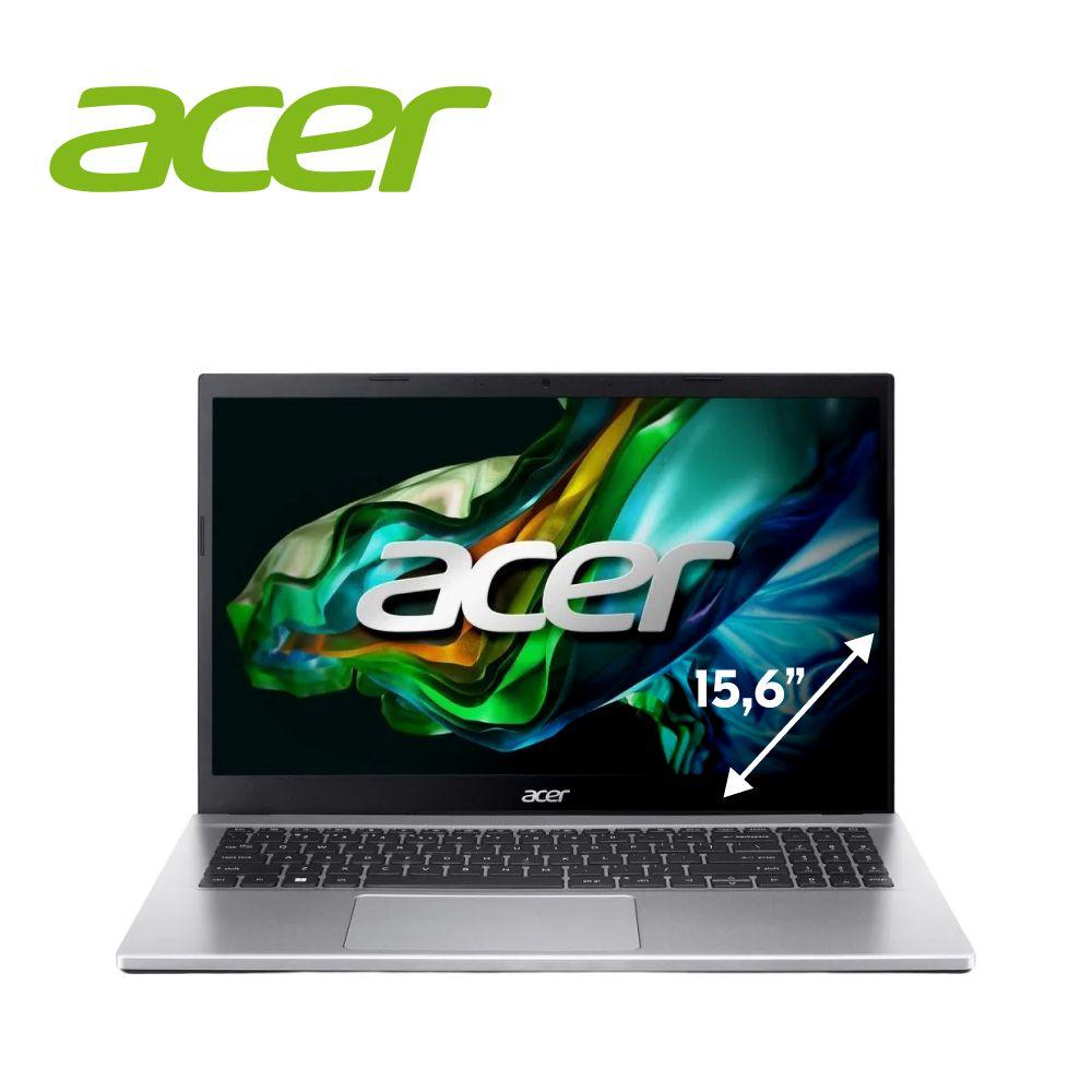 Acer Aspire 3 Ноутбук 15.6", AMD Ryzen 5 5500U, RAM 16 ГБ, SSD 512 ГБ, AMD Radeon Graphics, Без системы, (NX.KSJER.005), серебристый, Русская раскладка