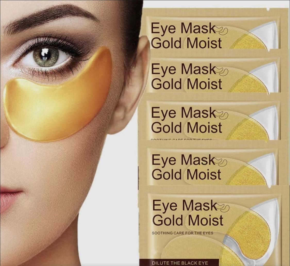 Гидрогелевые патчи для глаз 5 пар ZOZU Eye Mask Gold Moist