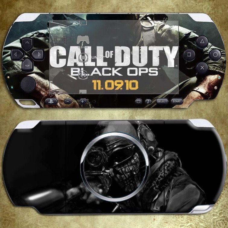 Виниловая наклейка (на две стороны) для Sony PSP Slim 3000-Call Of Duty