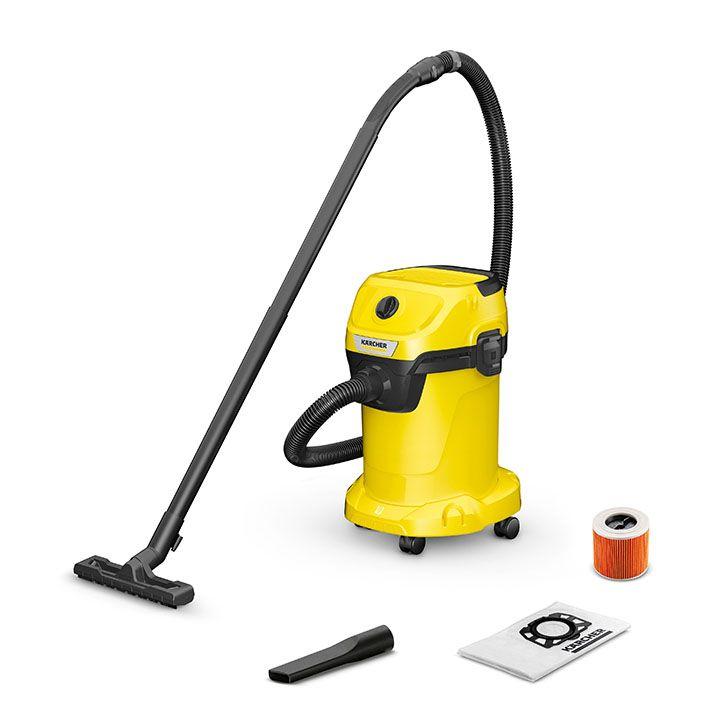 Пылесос KARCHER WD 3 V-19/4/20 (1.628-107.0), 1000Вт, пылесборник 19л, для сухой и влажной уборки