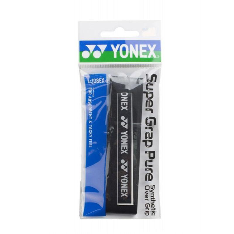 Обмотка для ручки Yonex Overgrip Super Grap Pure, Черный