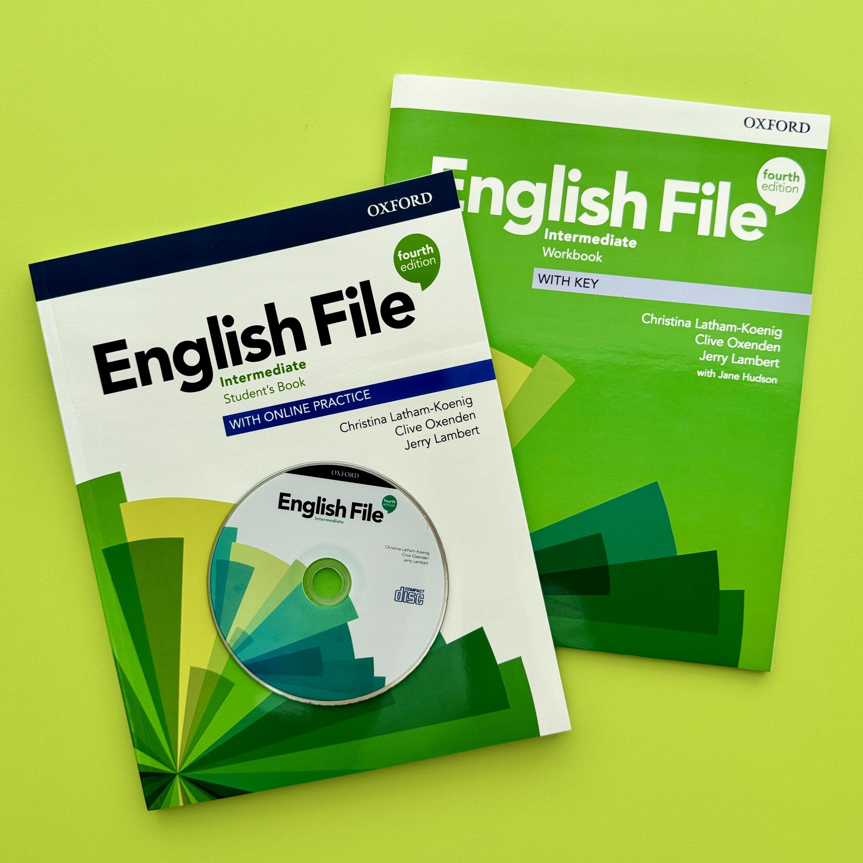 English File Intermediate (4th edition): Учебник+Тетрадь+CD