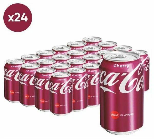 Coca-Cola 0,33л.*24шт. Cherry Германия Кока-Кола