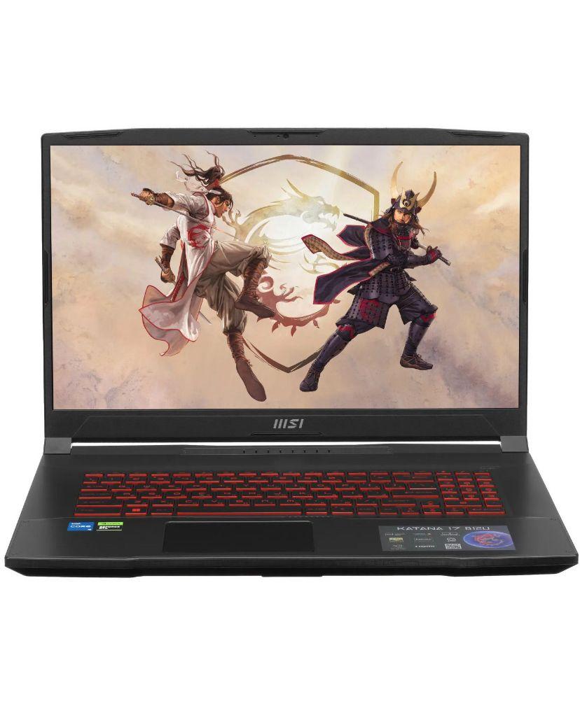 MSI Ноутбук GF76 Katana B12UCX-1005XRU Игровой ноутбук 17.3", Intel Core i5-12450H, RAM 8 ГБ, SSD, NVIDIA GeForce RTX 2050 (4 Гб), Без системы, черный, Русская раскладка