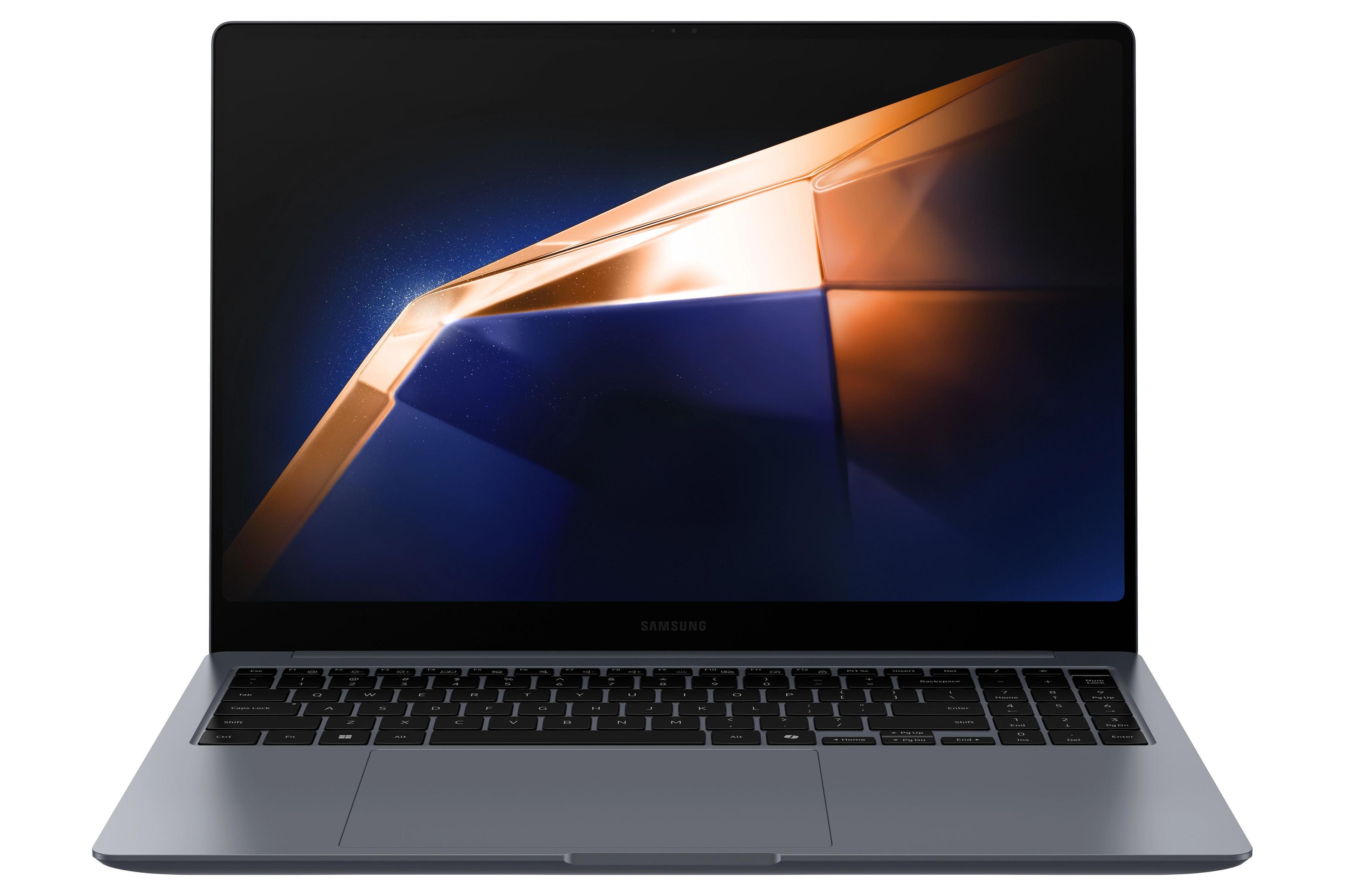 Samsung Galaxy Book4 Ultra NP964XGL-XG2US Игровой ноутбук 16", Intel Core Ultra 9 185H, RAM 32 ГБ, SSD 1024 ГБ, NVIDIA GeForce RTX 4070 для ноутбуков (8 Гб), Windows Pro, (NP964XGL-XG2US), серый, Русская раскладка