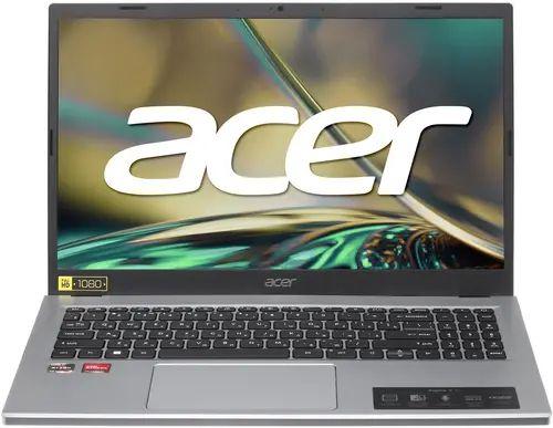 Acer Aspire 3 A315-24P-R8FM серебристый [NX.KDECD.004] Игровой ноутбук 15.6", AMD Ryzen 5 7520U, RAM 8 ГБ, SSD, AMD Radeon 610M, Без системы, серебристый, Русская раскладка