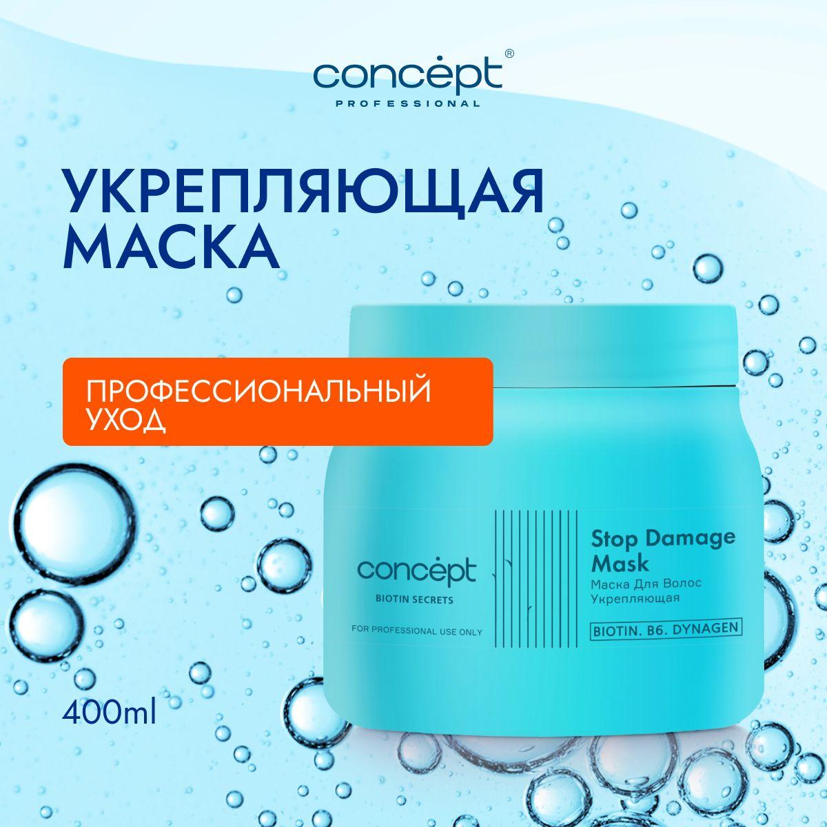 Concept Маска укрепляющая BIOTIN SECRETS, 400 мл