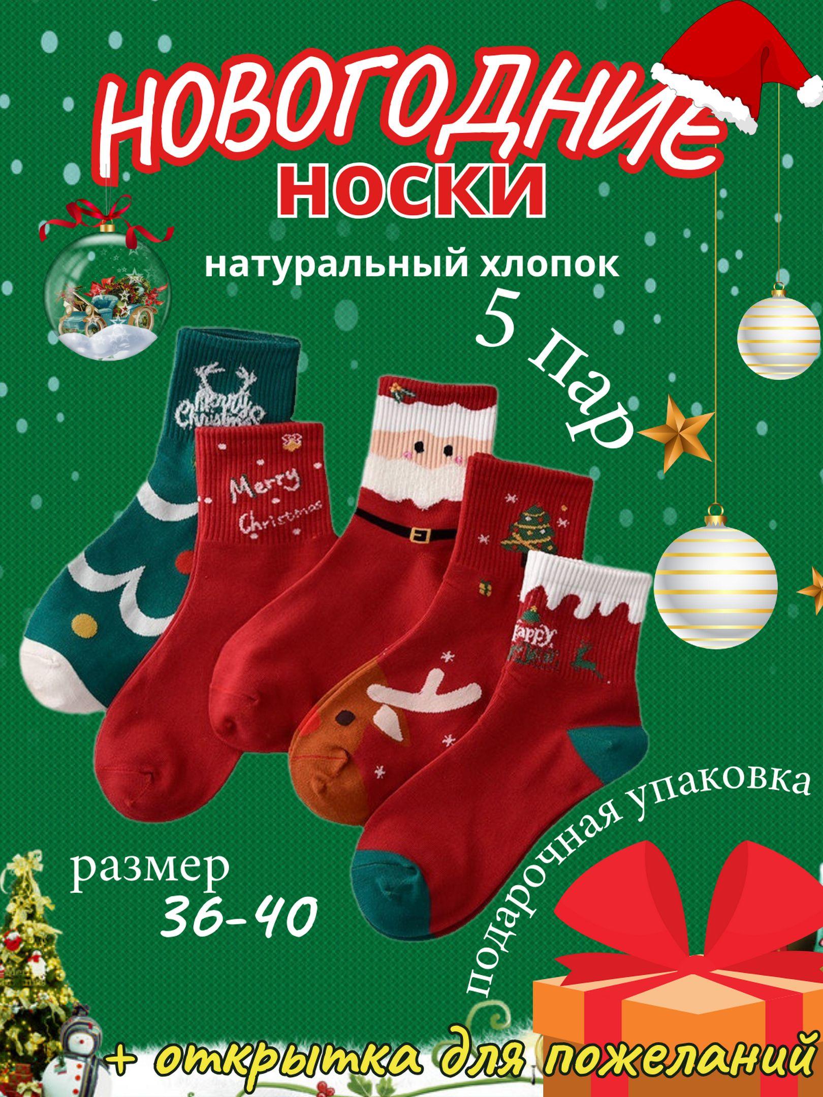 Носки S&M socks На каждый день, 5 пар