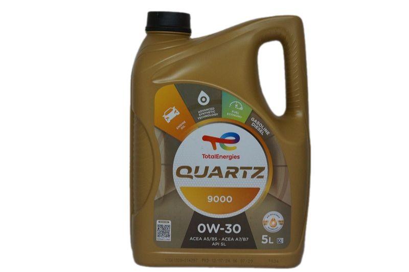 Total QUARTZ 9000 0W-30 Масло моторное, Синтетическое, 5 л