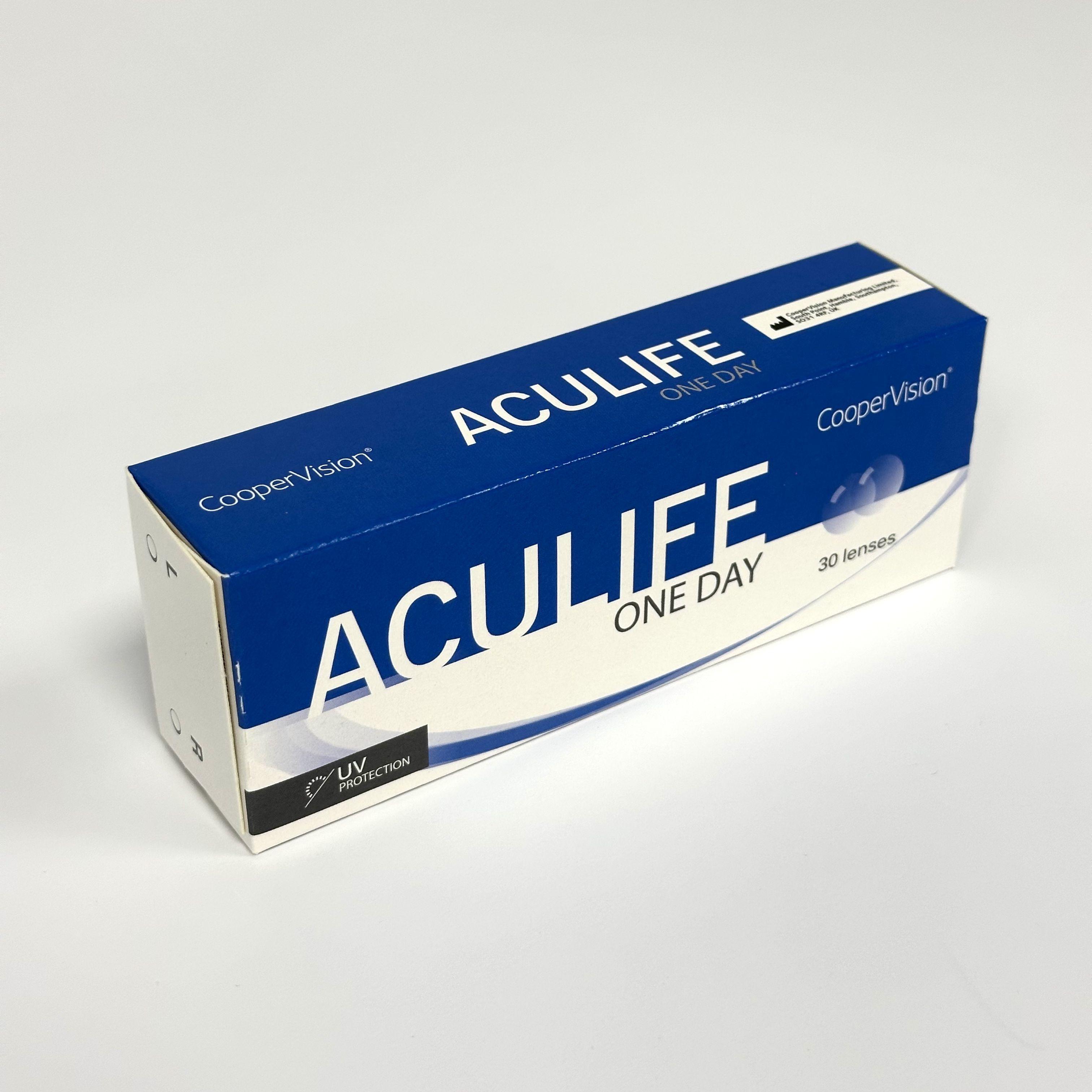 Контактные линзы Aculife 1-Day (30 штук) -5.50 однодневные силикон-гидрогелевые асферические