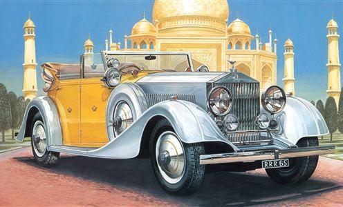 Сборная модель "Автомобиль ROLLS ROYCE PHANTOM II" (1:24), артикул 3703