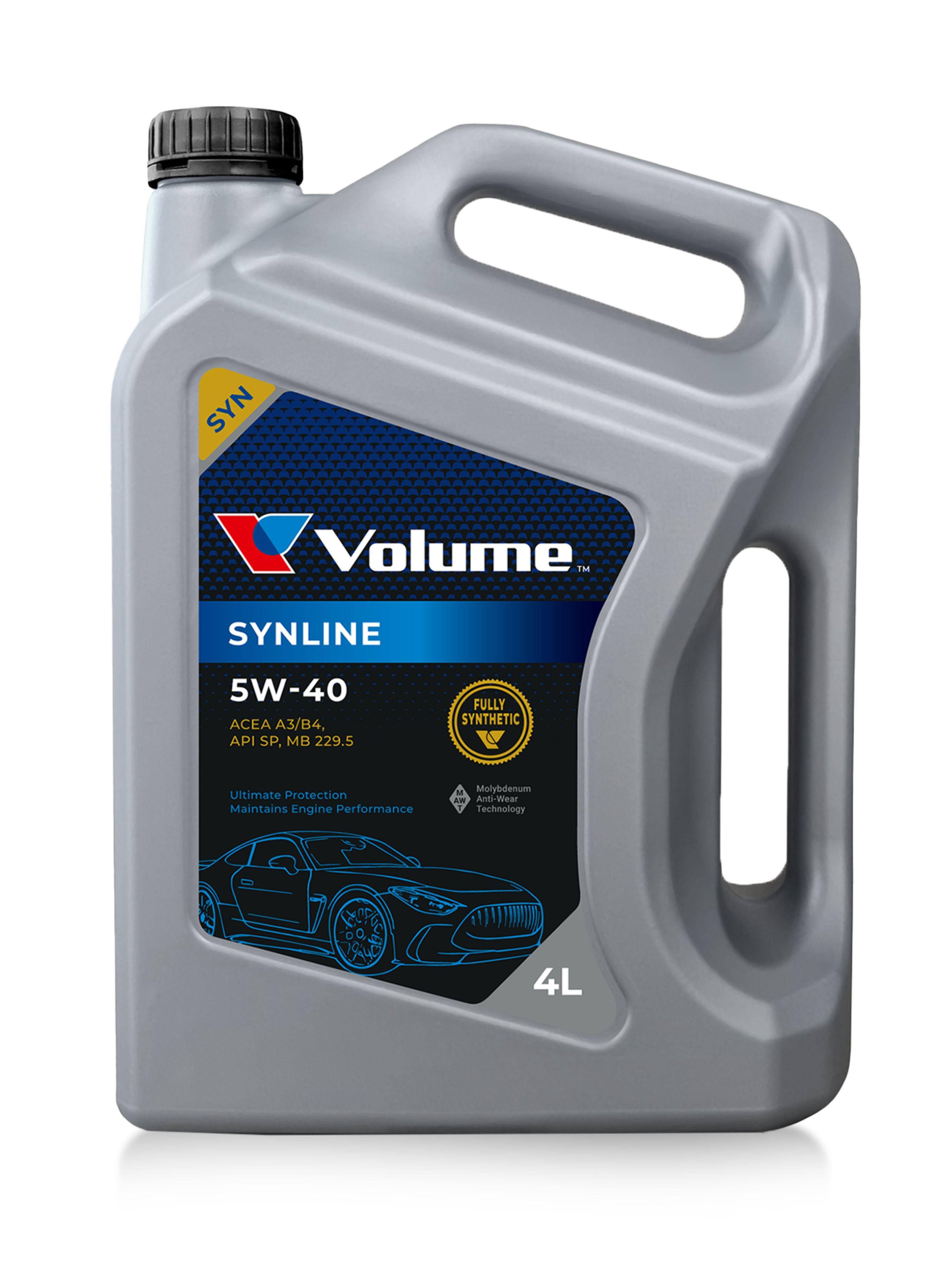 Volume synline 5W-40 Масло моторное, Синтетическое, 4 л