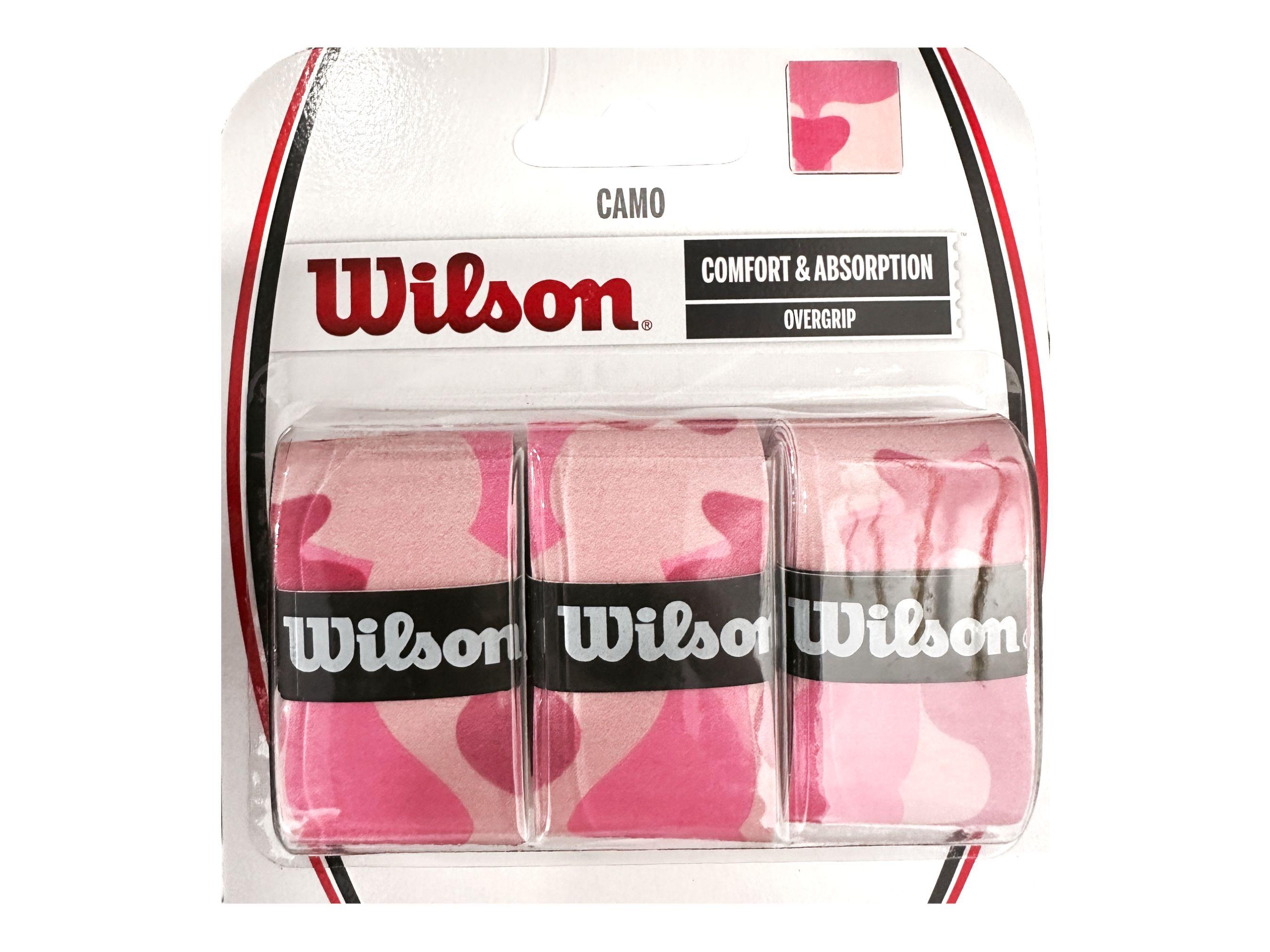 Намотка верхняя Wilson CAMO Comfort end Absortion Розовый