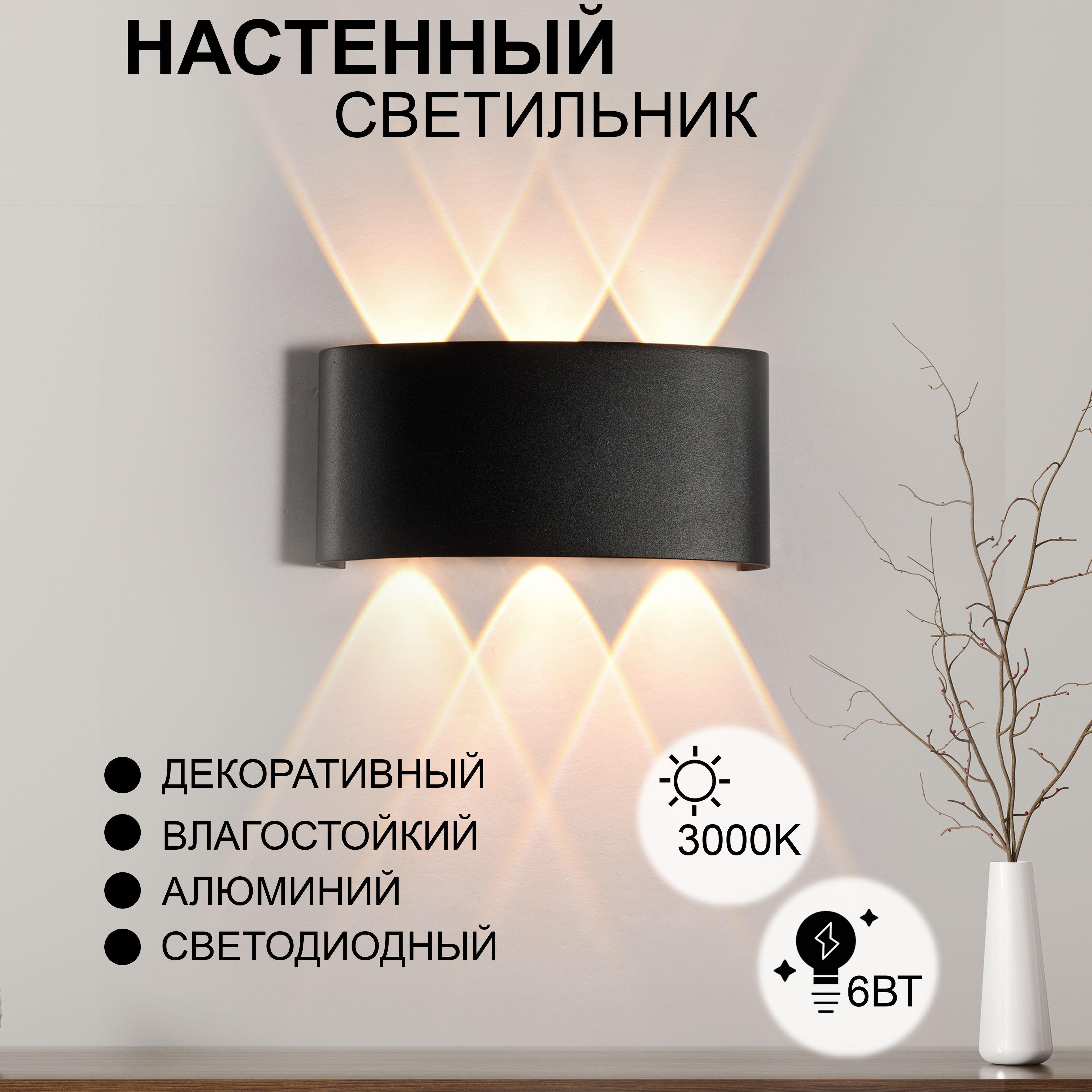 AINE LIGHT | Бра настенный светодиодный 6 Вт AINE Light