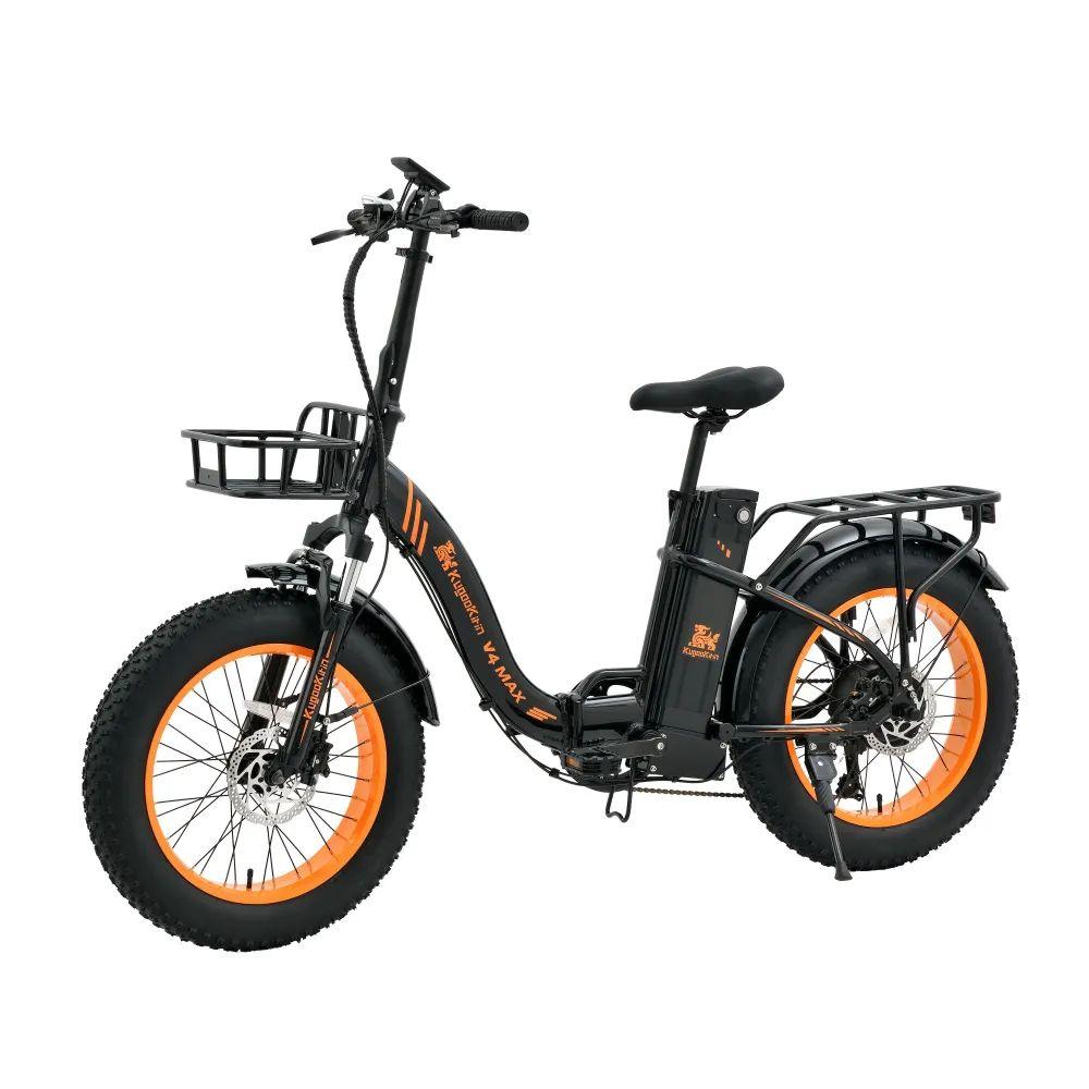 Электровелосипед Kugoo Kirin V4 Max 2024 фэтбайк 750W, 15,6Ah