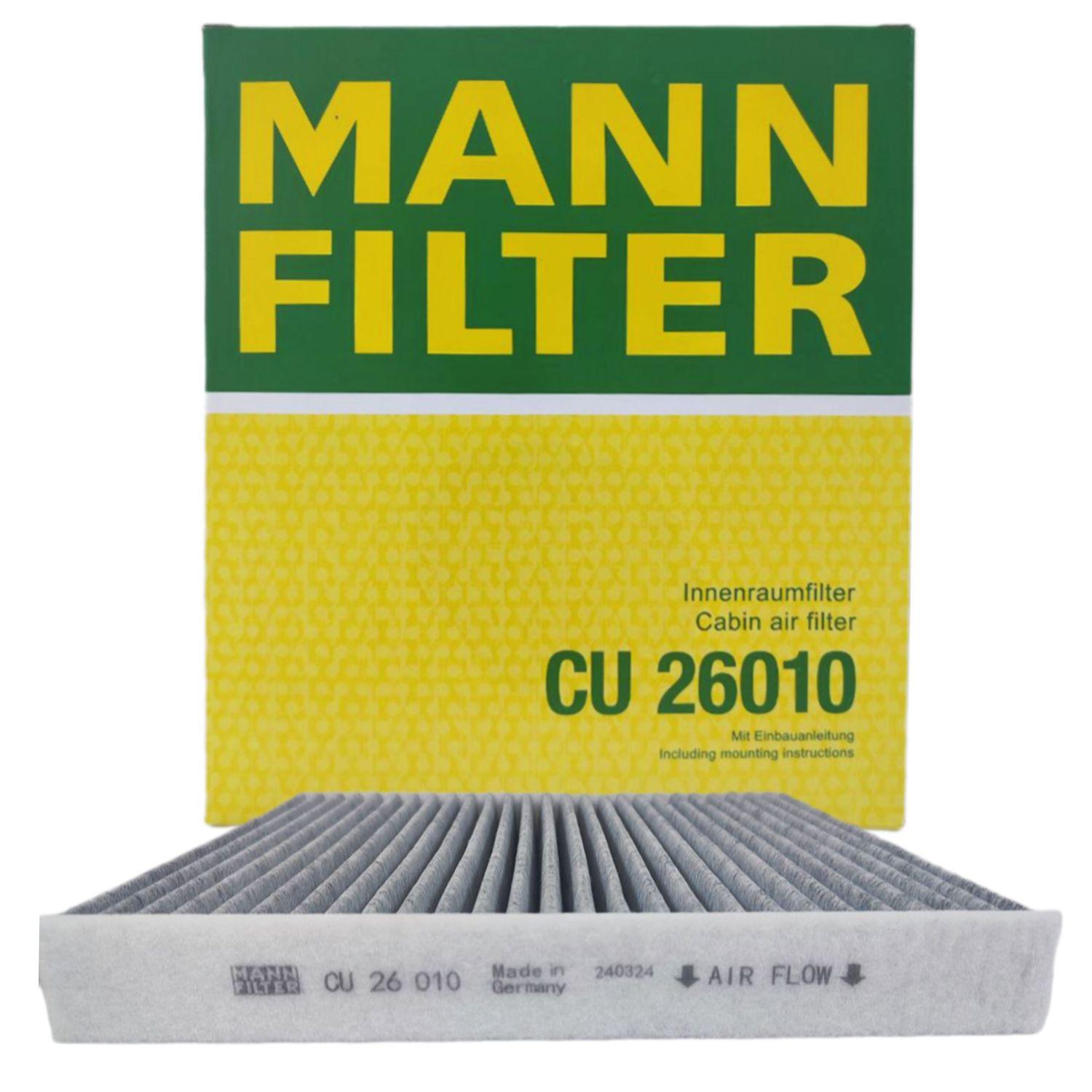 MANN FILTER Фильтр салонный арт. CU26010, 1 шт.