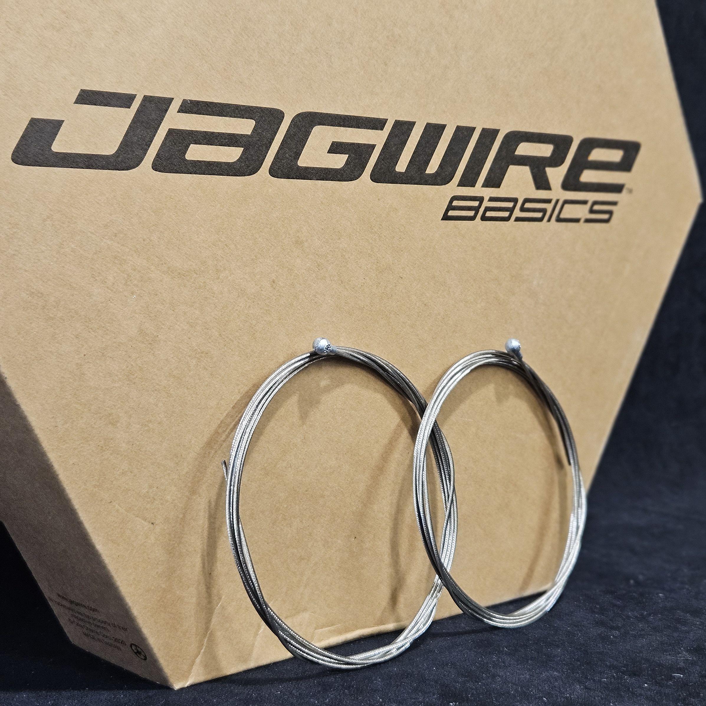 JAGWIRE | Комплект из 2-х тросов тормоза для велосипеда Jagwire Road Brake Stainless (для дорожных пистолетов), из нержавеющей стали, длина - 2000 мм, толщина - 1.6 мм, 2 штуки в комплекте