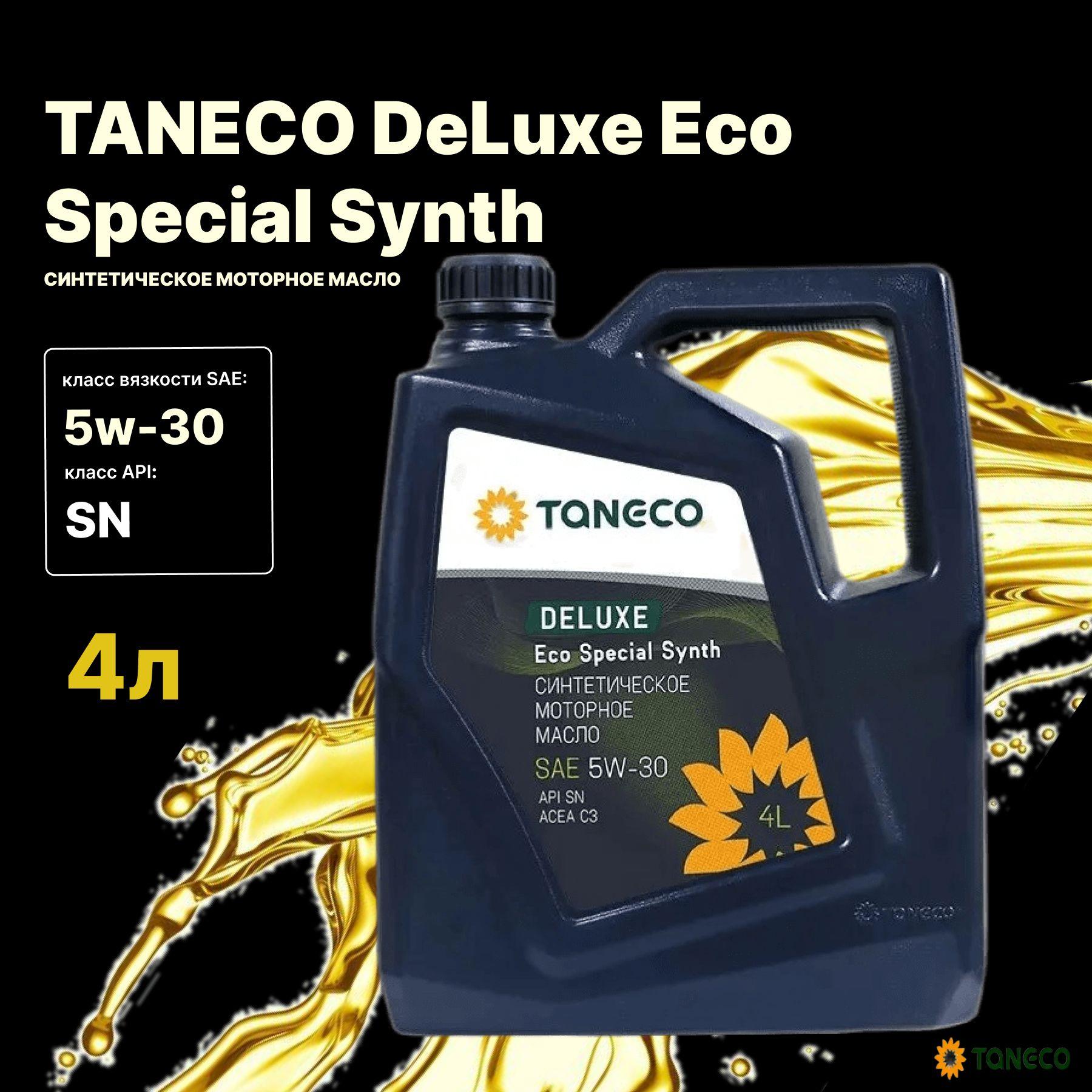 TANECO deluxe  5W-30 Масло моторное, Синтетическое, 4 л