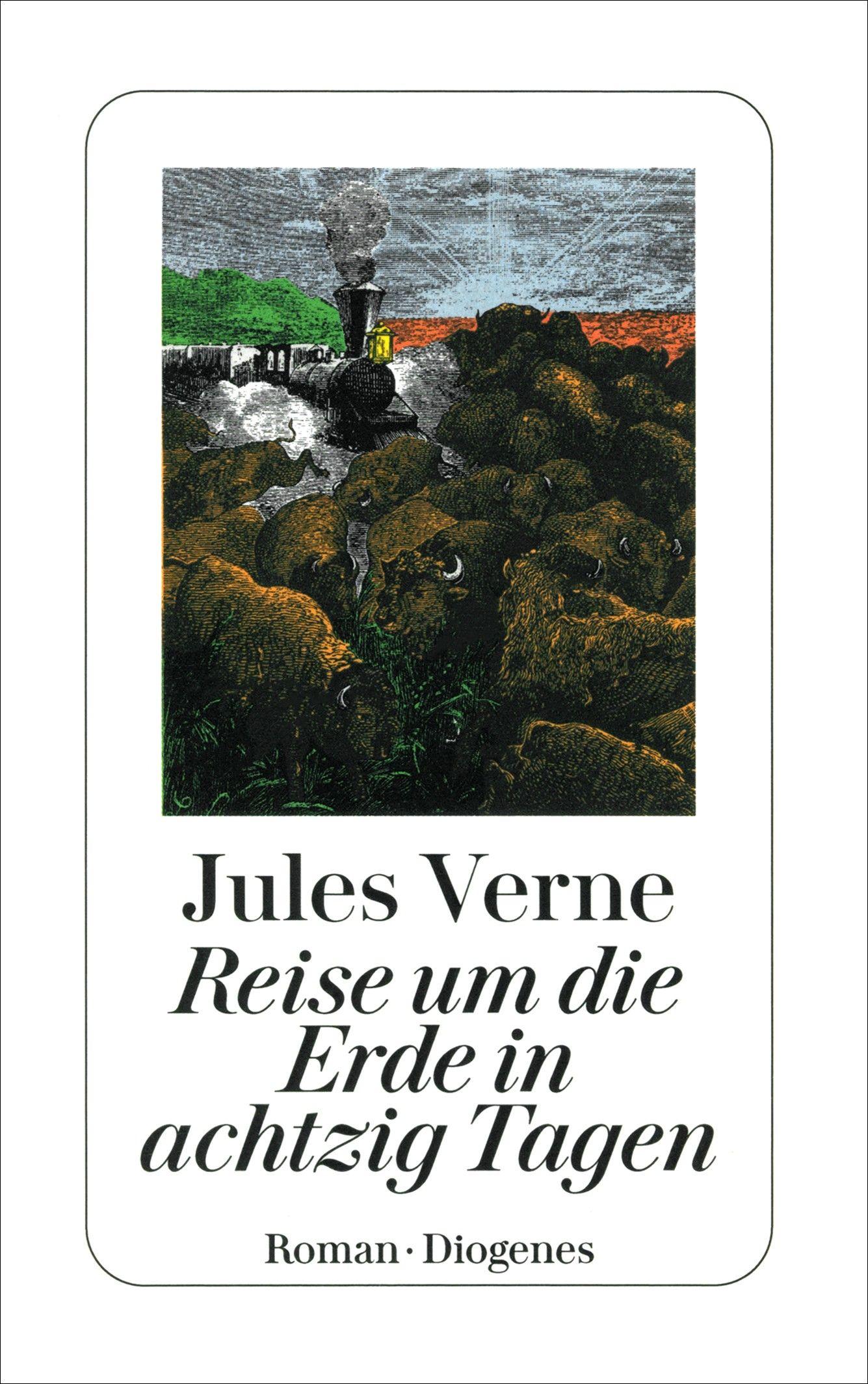 Reise um die Erde in achtzig Tagen / Книга на Немецком | Verne Jules