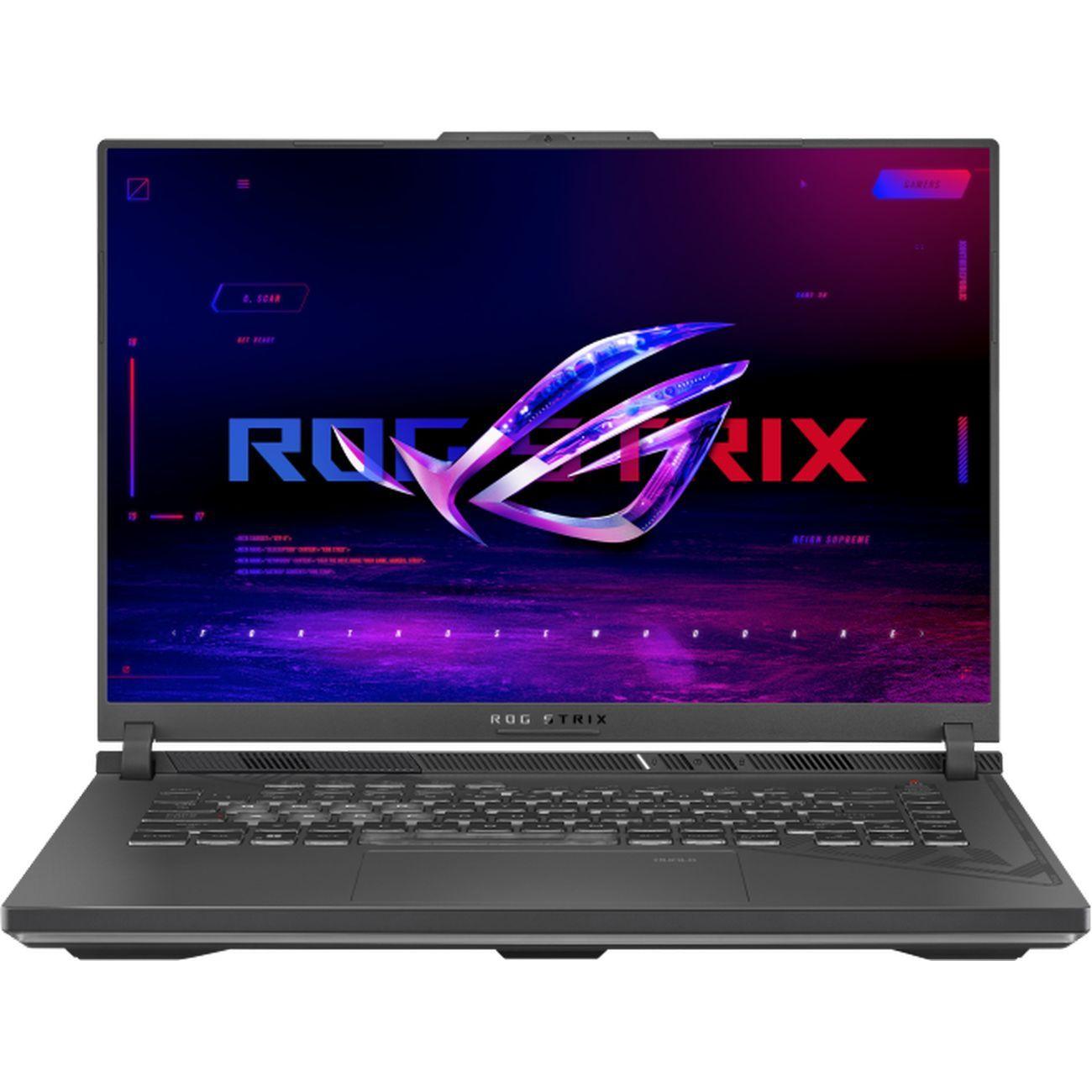 ASUS ROG Strix G16 G614JV-N4458 16" (90NR0C61-M01060) Игровой ноутбук 16", Intel Core i7-13650HX, RAM 16 ГБ, NVIDIA GeForce RTX 4060 для ноутбуков (6 Гб), серый, Русская раскладка