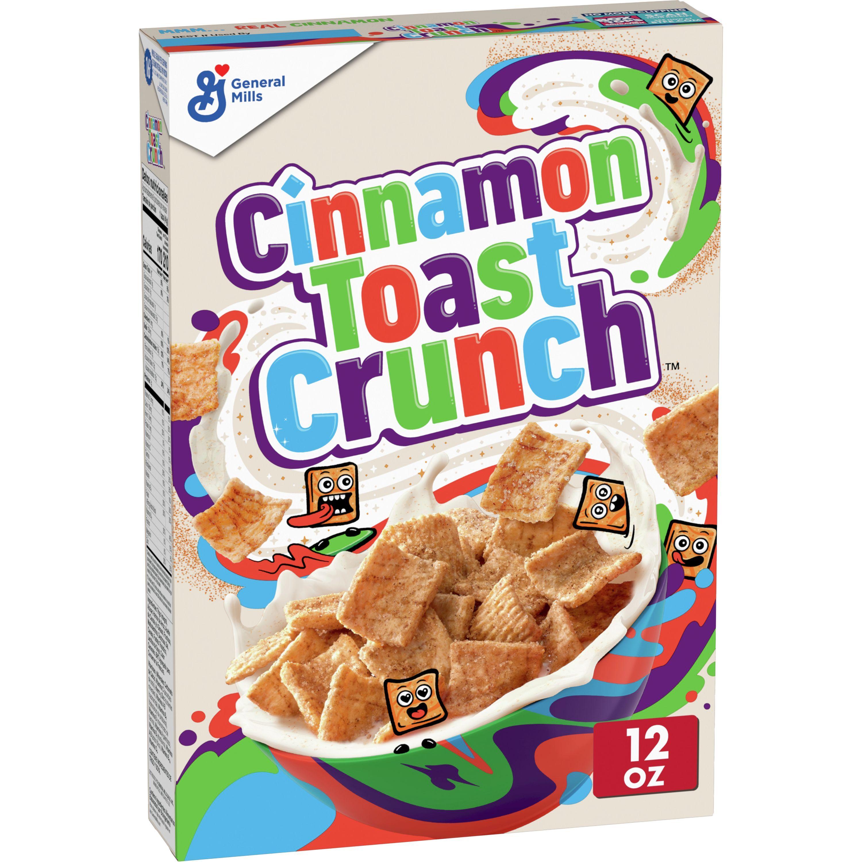 Готовый завтрак Cinnamon Toast Crunch с корицей 2 шт по 340г, США