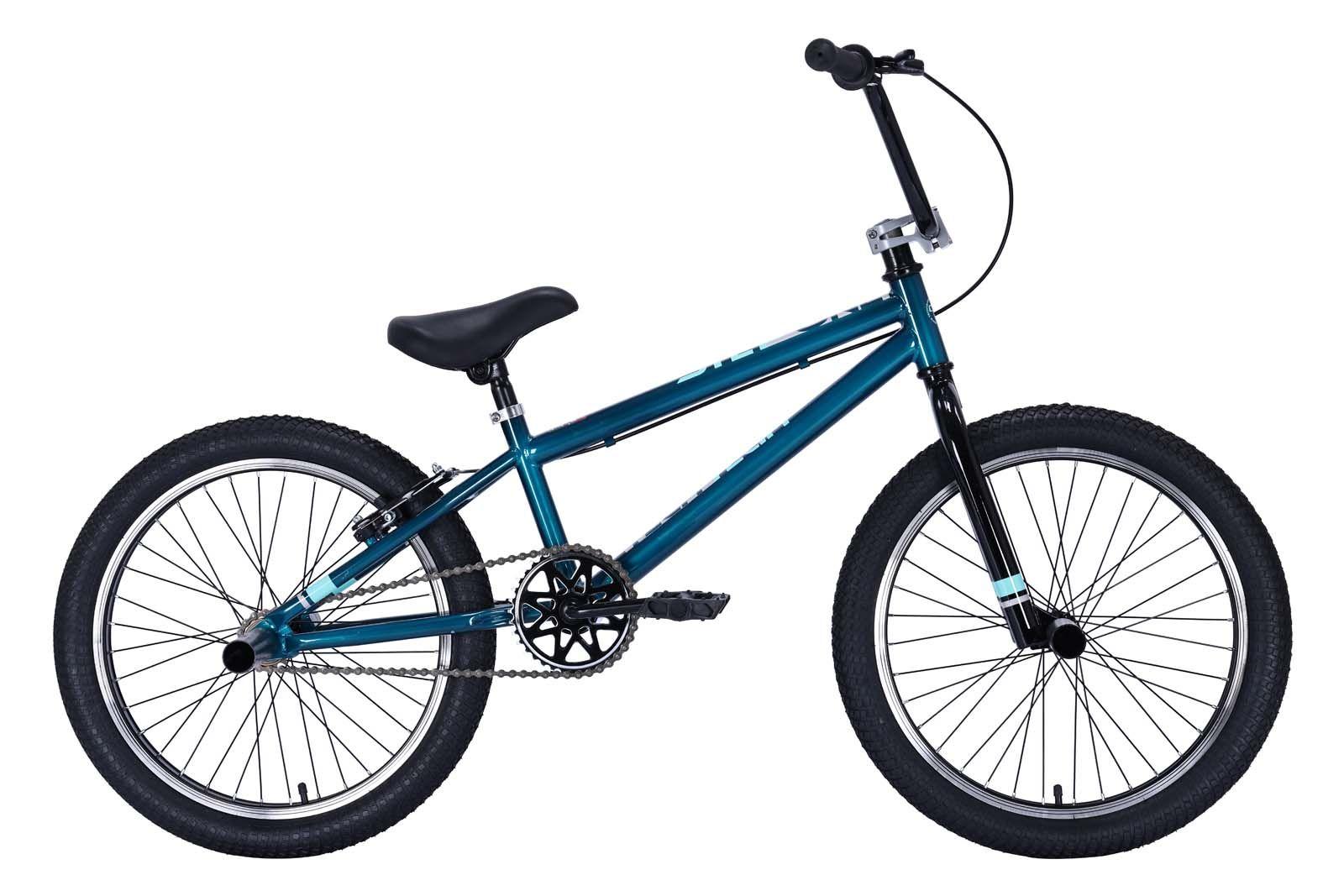 Велосипед BMX Tech Team Step One бирюзовый 18,7"х20" 2024