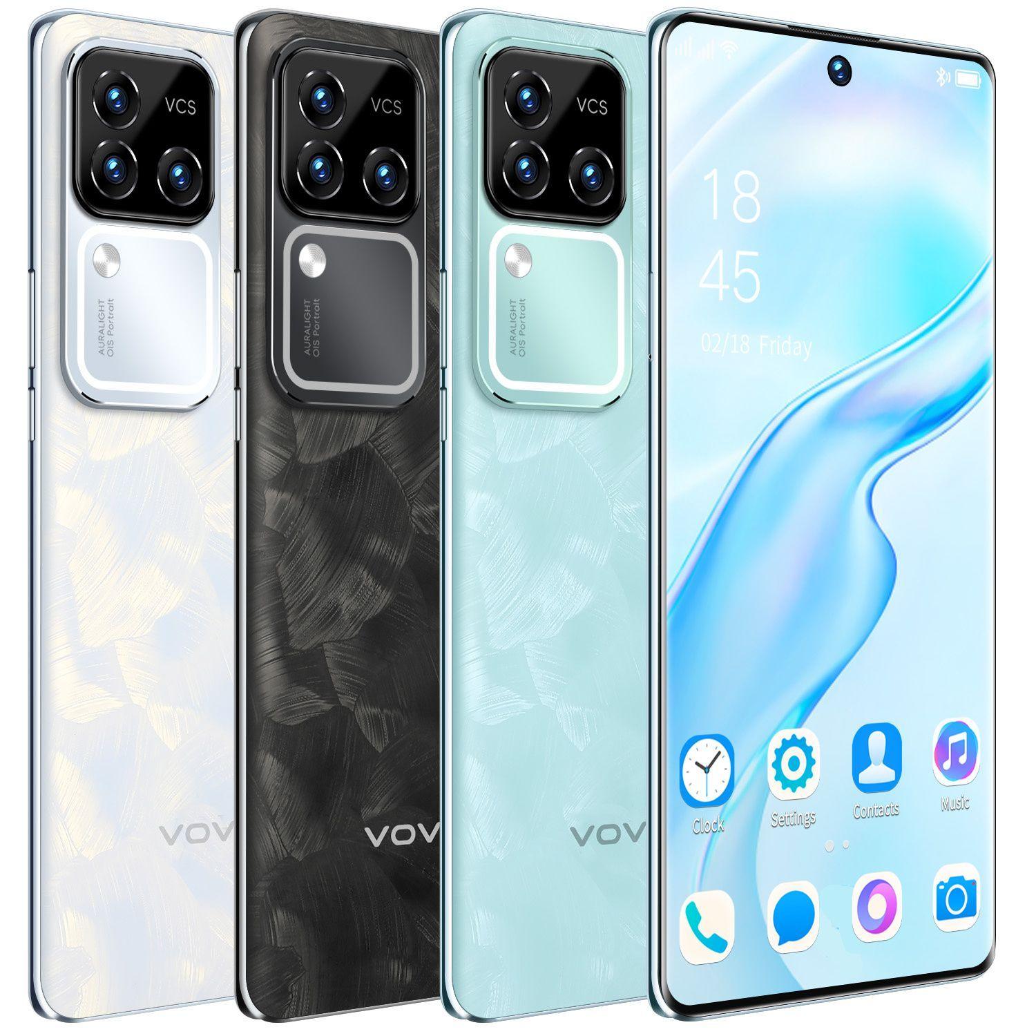 vove Смартфон смартфон s18pro 6+128GB android играть Global 6/128 ГБ, зеленый