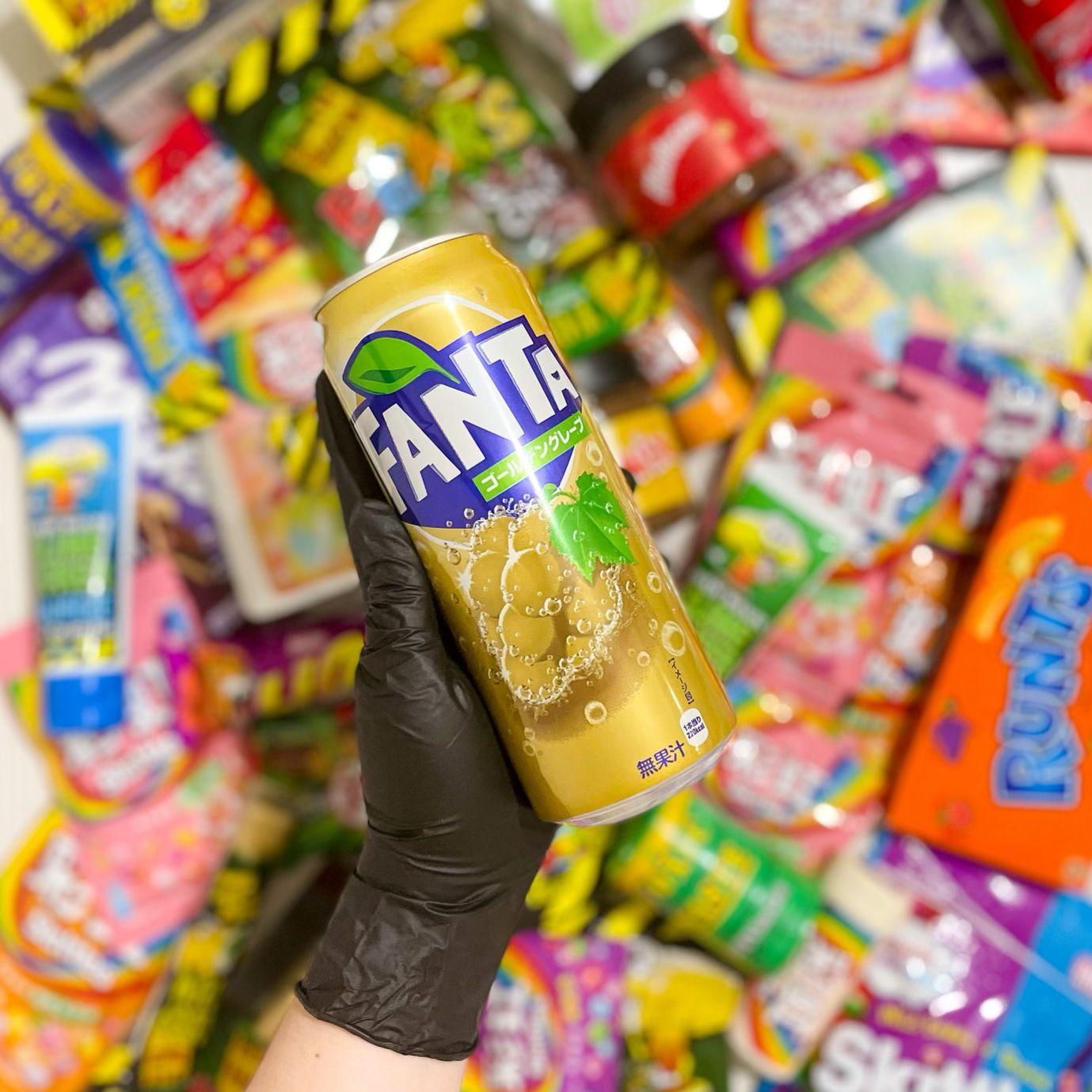 Fanta | Газированный напиток Fanta Golden Grape 500 мл.