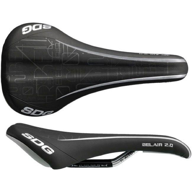 SDG COMPONENTS | Седло SDG Bel-Air RL 2.0 Cro-Mo Black/Silver/Black (06259DS)